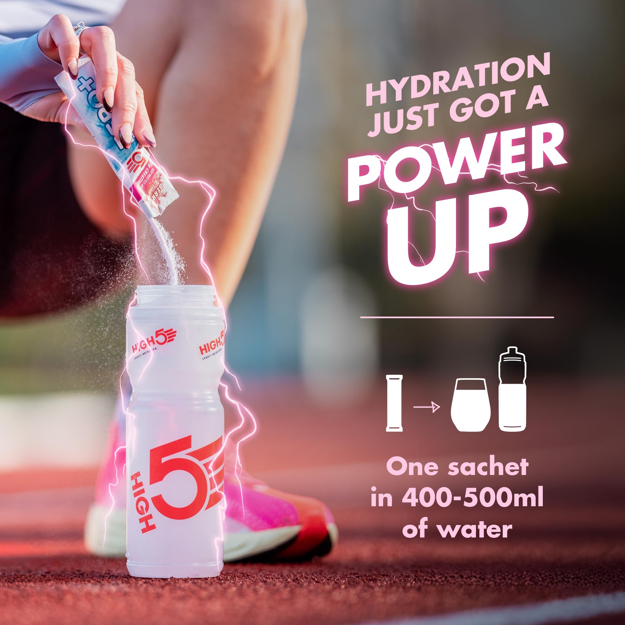 HIGH5 Zero+ Creatine & Electrolytes Hydration Sachets - Sugar Free | 16 x 11.5g Powder 7