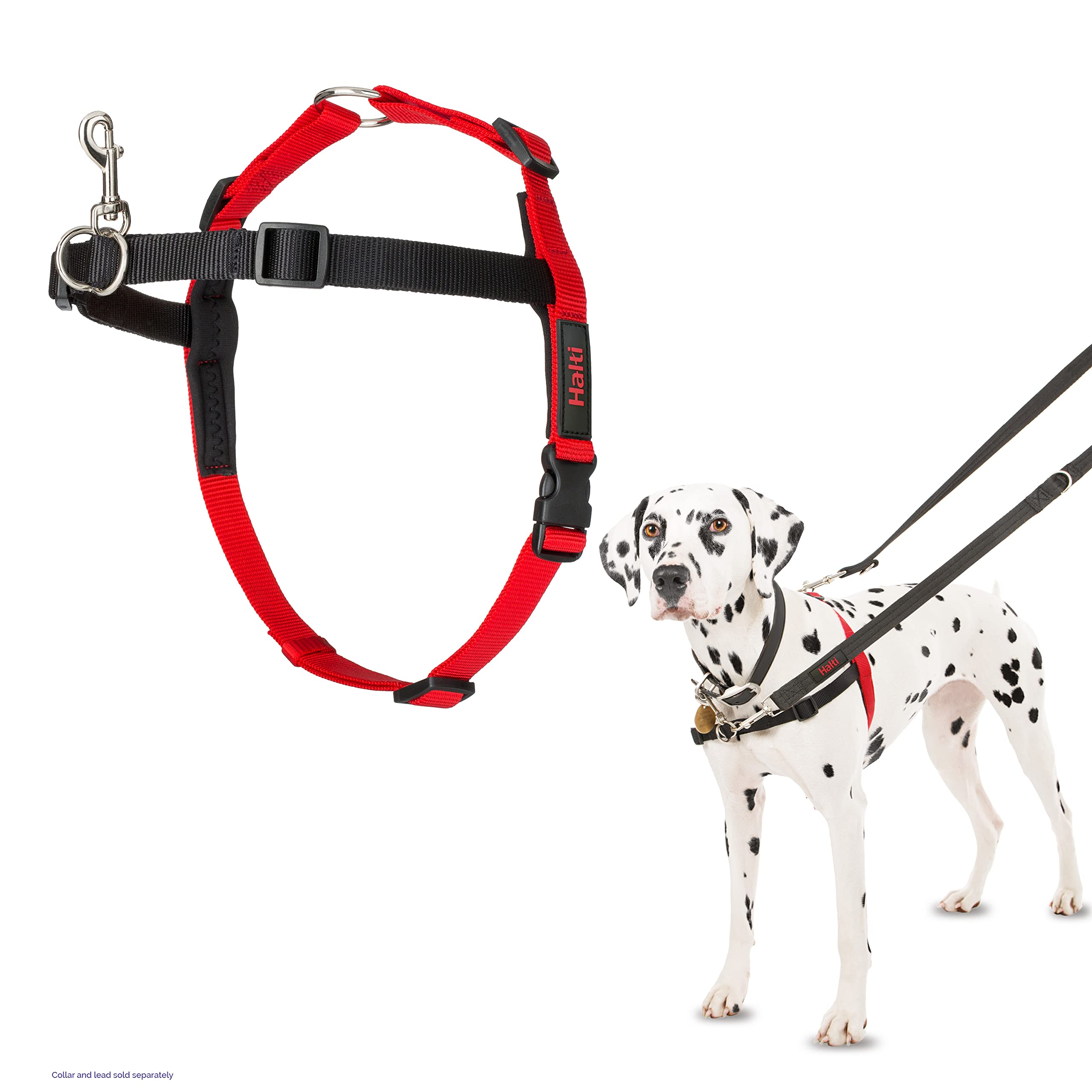Halti Front Control Dog Harness - Stops Pulling | Medium Size | Neoprene Padding