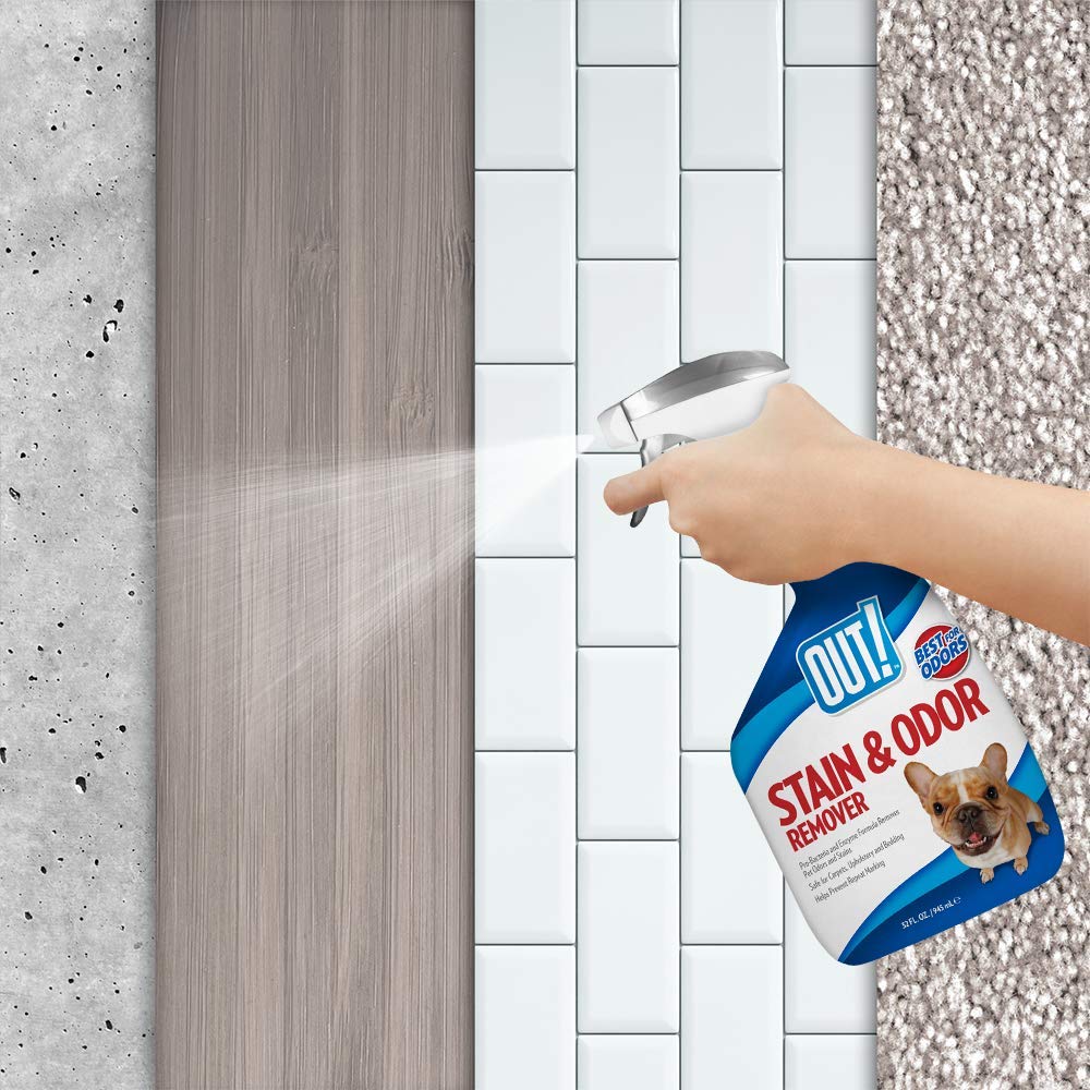 OUT! Pet Stain & Odour Remover - 750ml Bottle | Pro-Bacteria & Enzyme Formula | Vanilla Scent 3