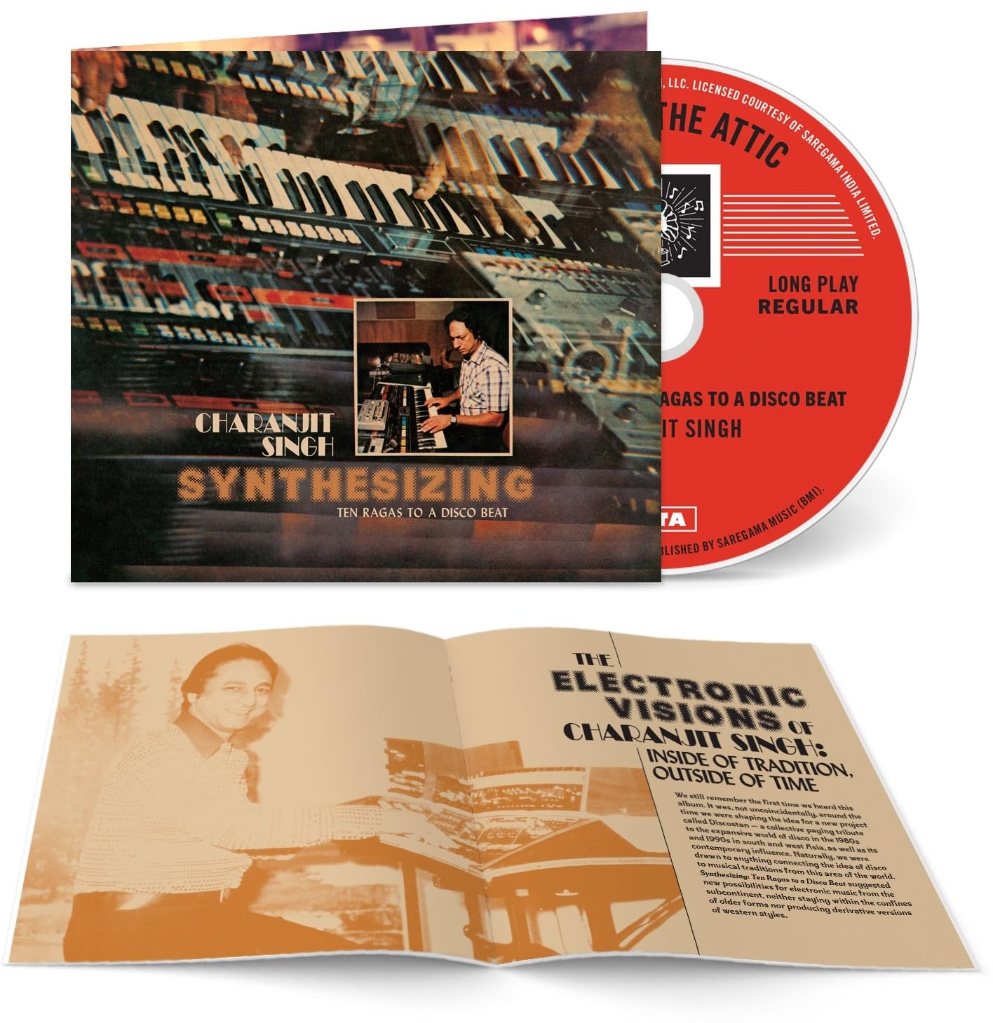 Charanjit Singh - Synthesizing : Ten Ragas To A Disco Beat [CD] 1