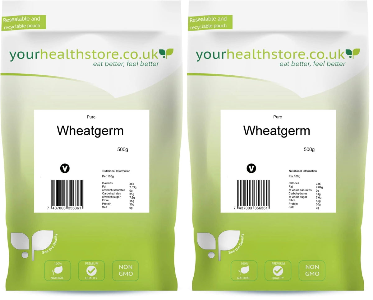 yourhealthstore Wheatgerm 500g - Pack of 2