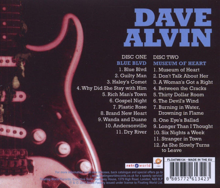 Blues Boulevard & Museum Of The Heart - Blues Rock Music Album on CD