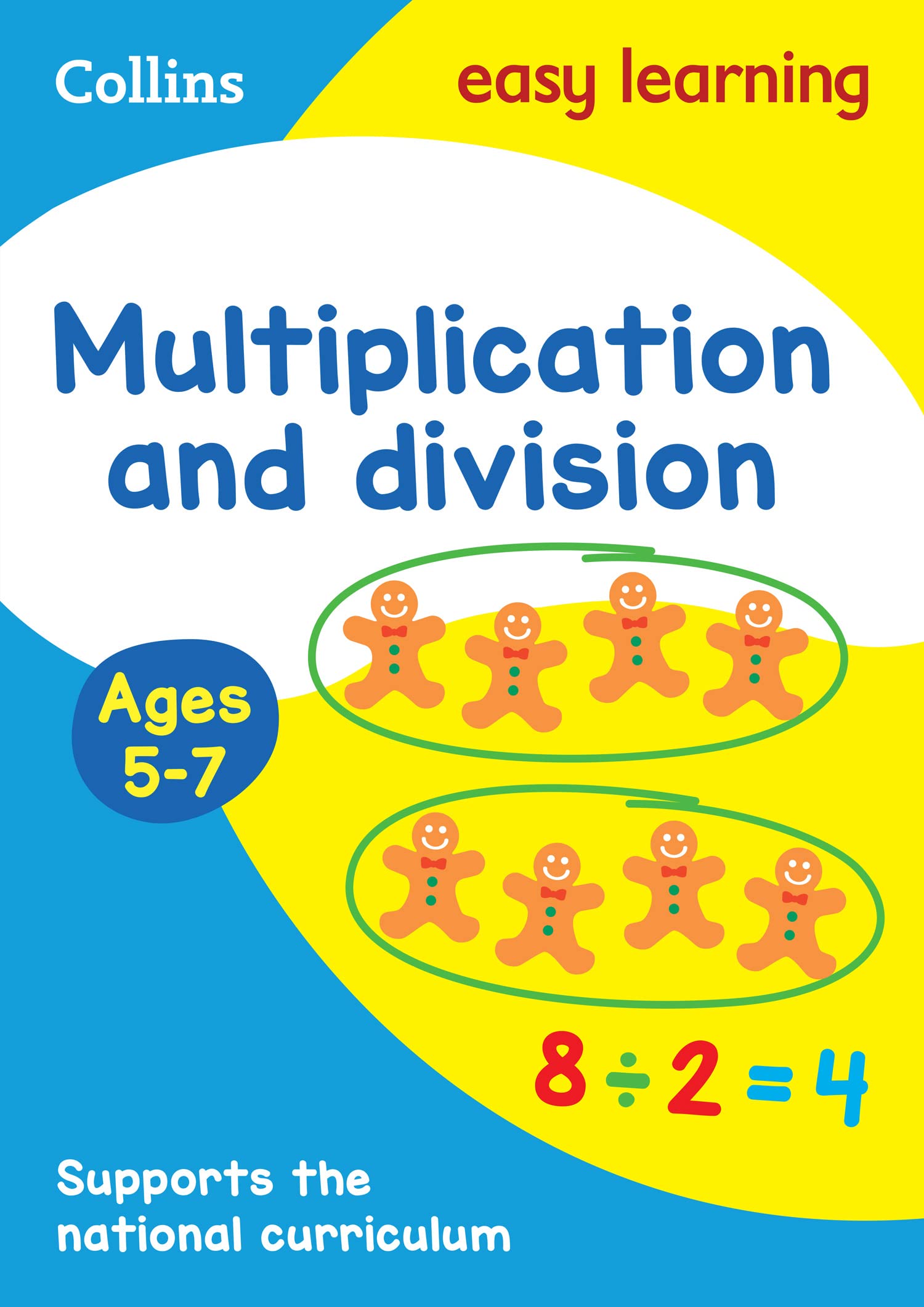 Collins Multiplication and Division Ages 5-7 Activity Book - KS1 Maths Practice
