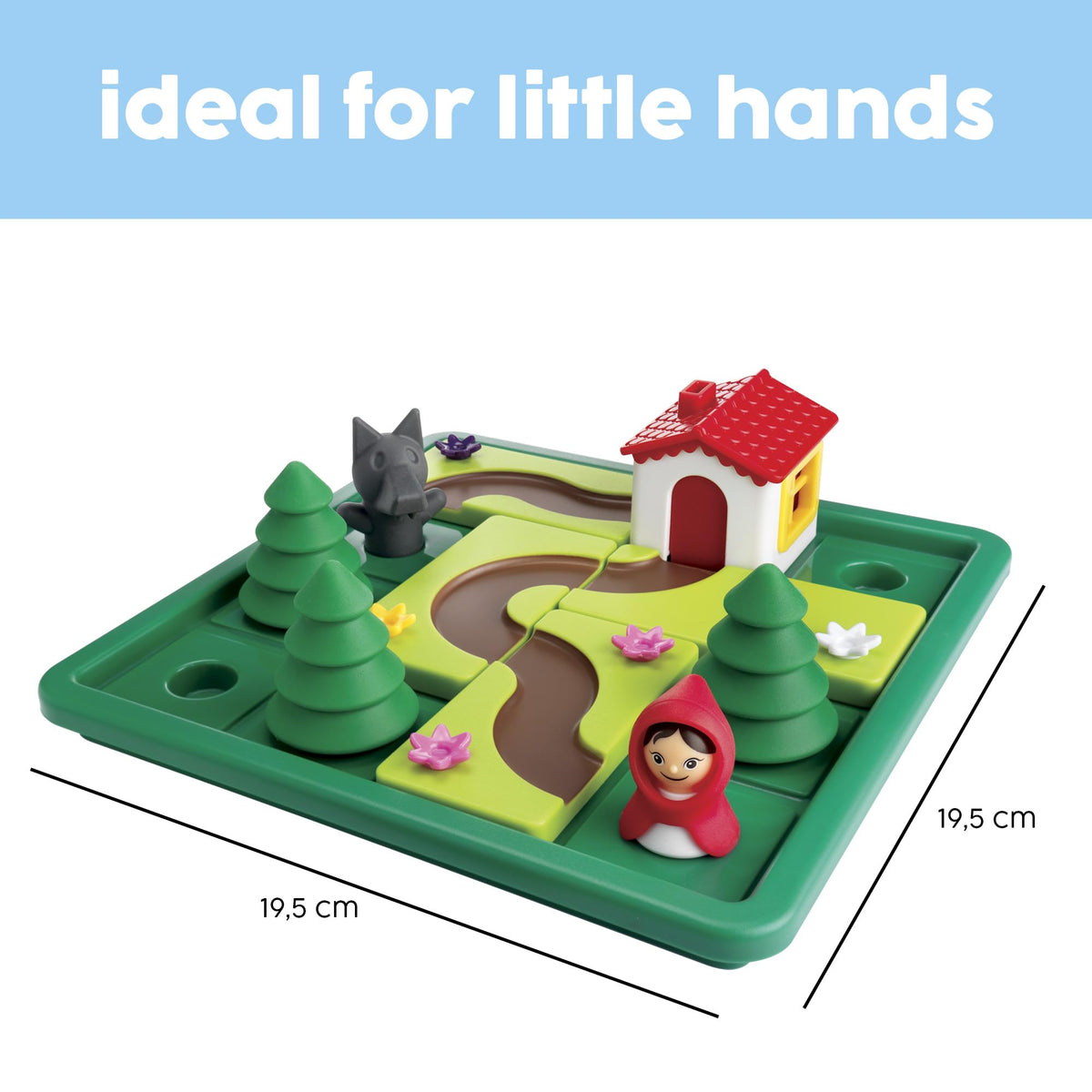 SmartGames Little Red Riding Hood Board Game - 48 Challenges, 1 Player