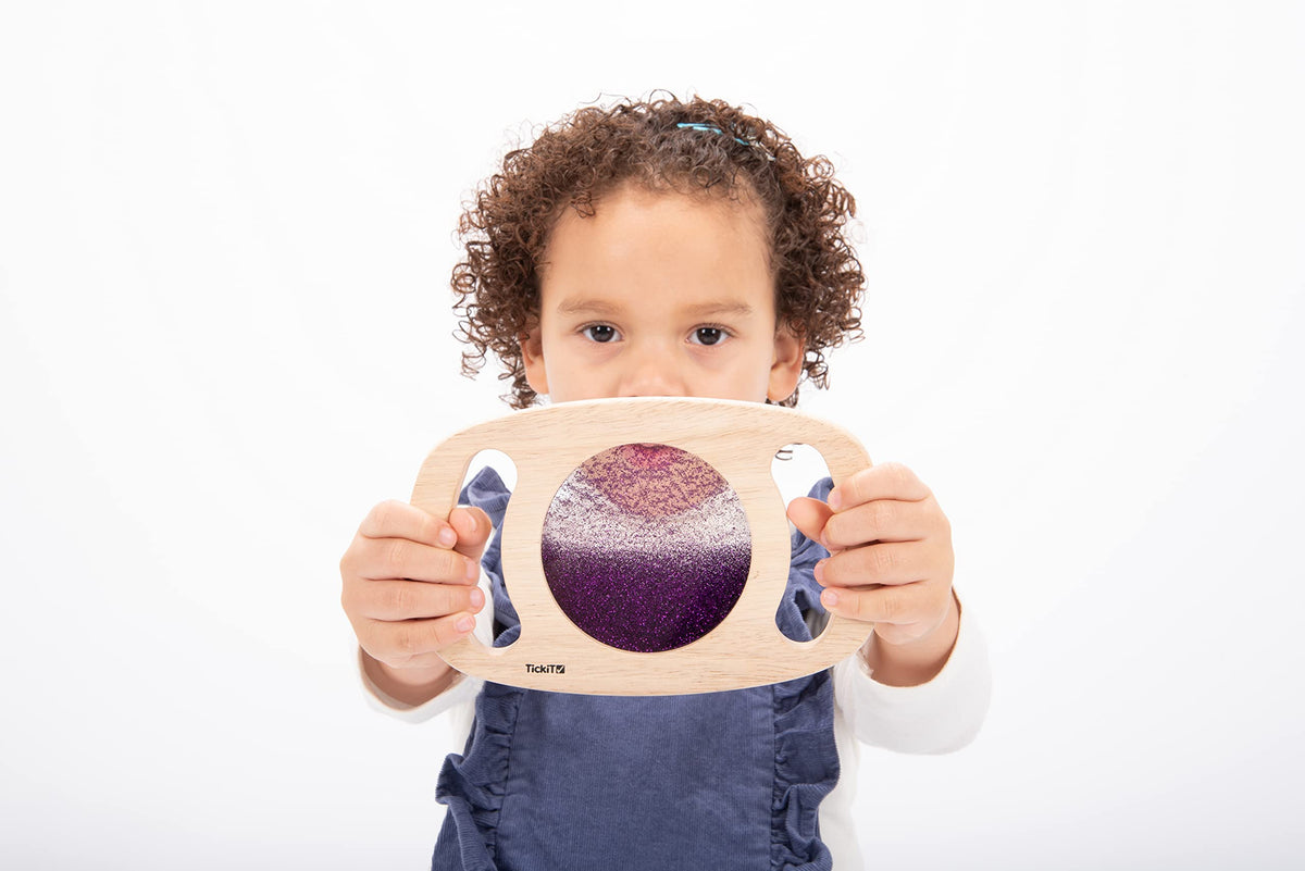 tickit Easy Hold Glitter Panel - Purple - 8 cm Lens