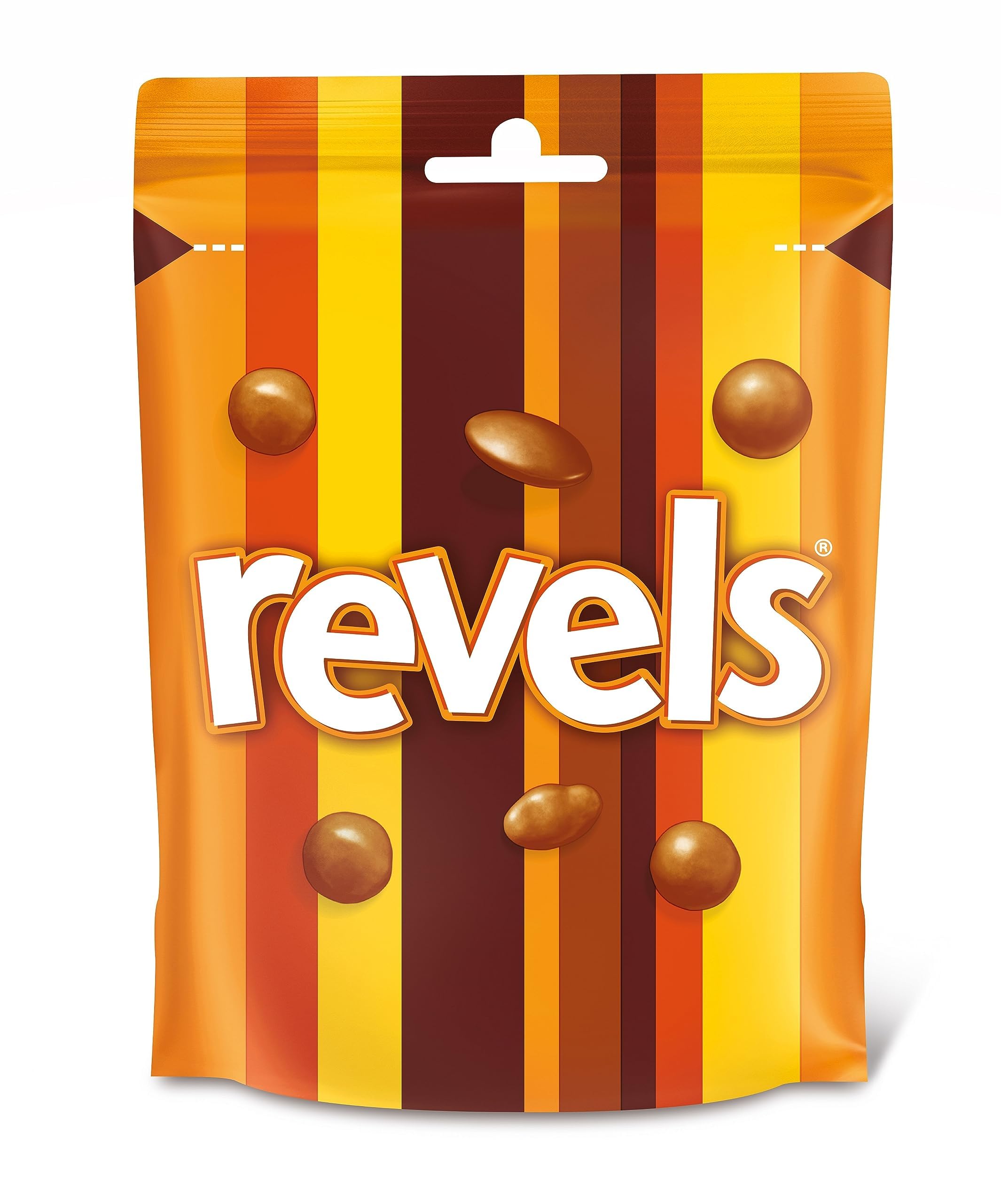 Revels Chocolate Variety Pouch Bag - Assorted Milk Chocolates with Toffee & Raisins | 101g 2