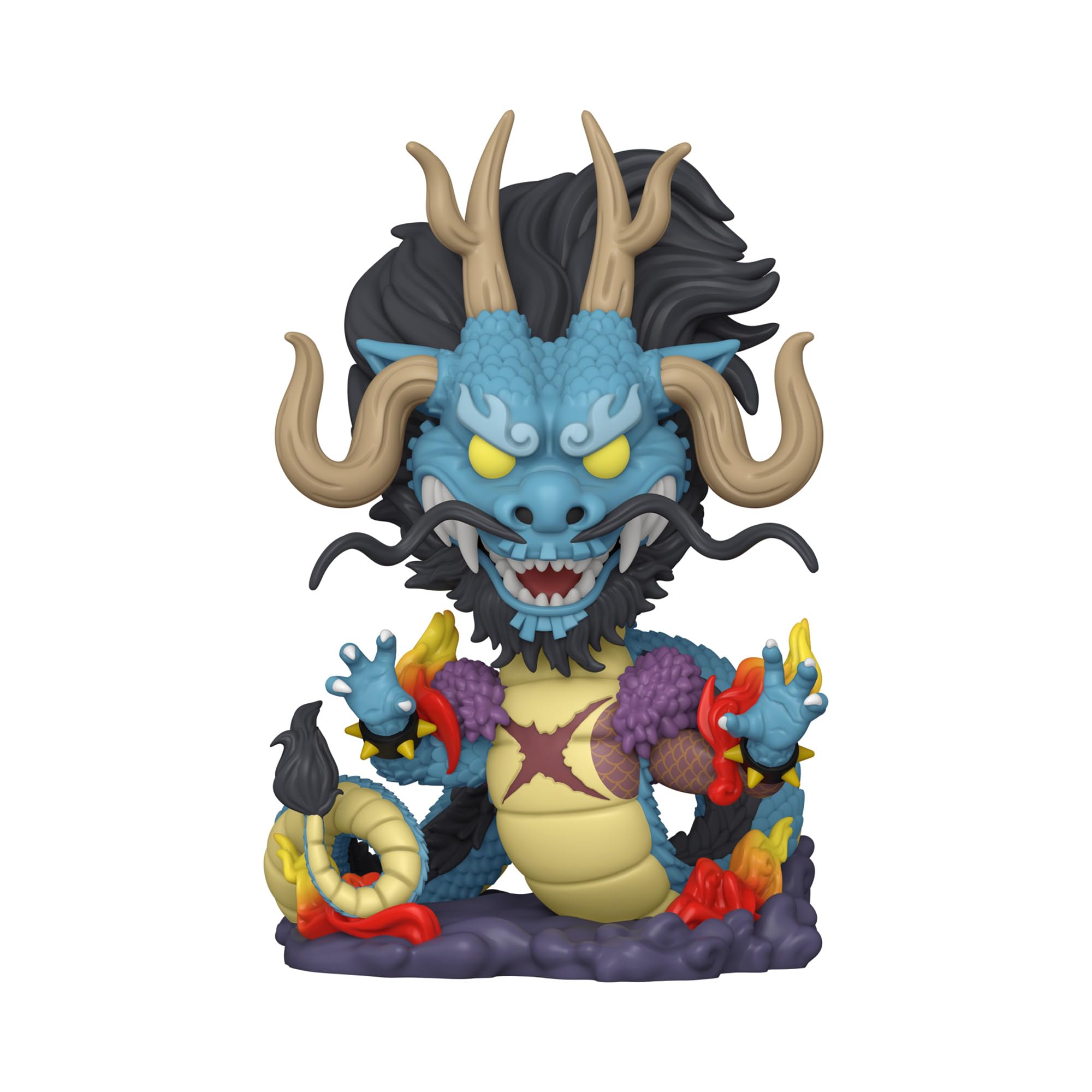 Funko Jumbo Pop! One Piece Kaido As Dragon - 10-Inch Vinyl Figure | Model 66422 | Blue-Gray 3