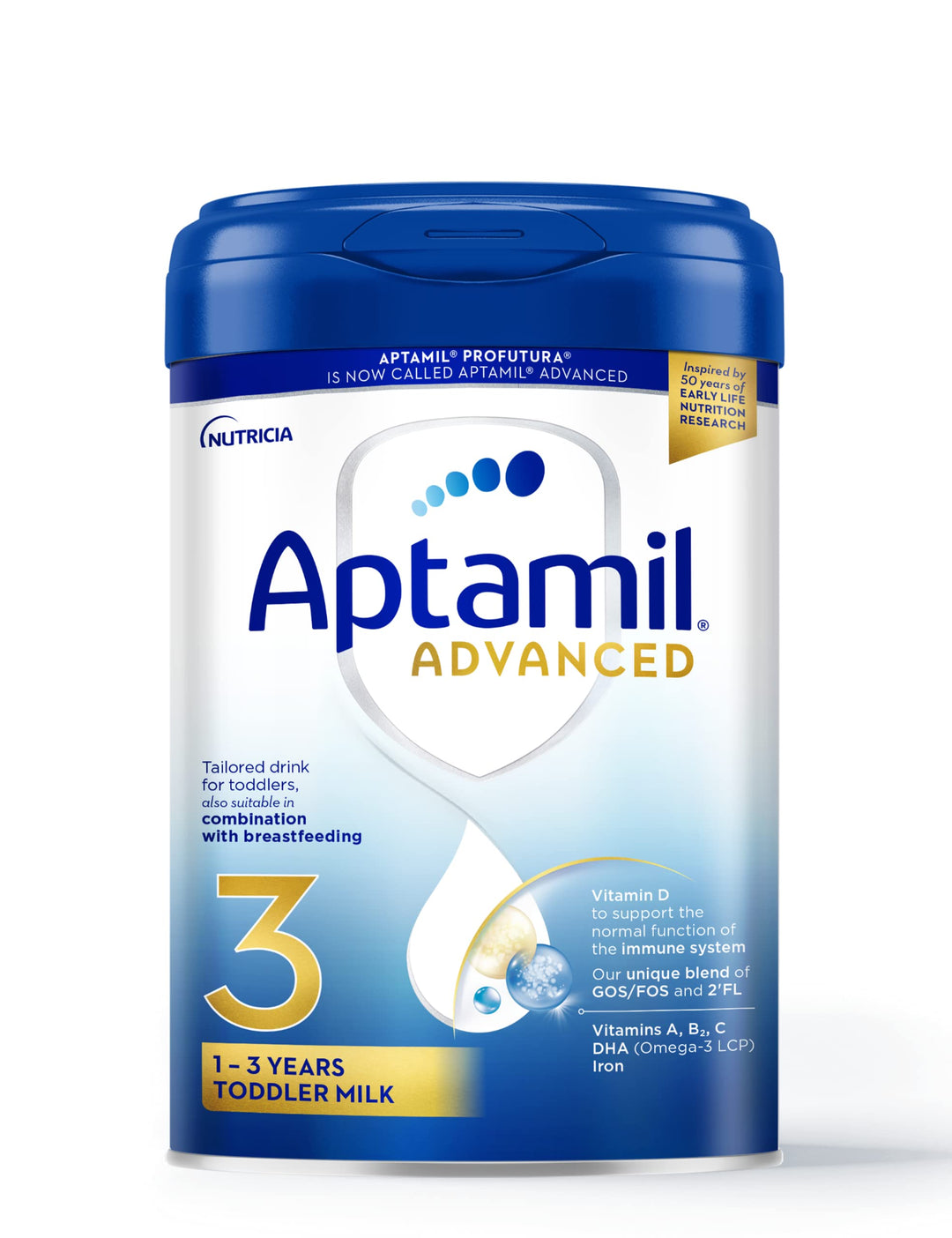 Aptamil Advanced 3 Toddler Milk Powder Formula, 800g