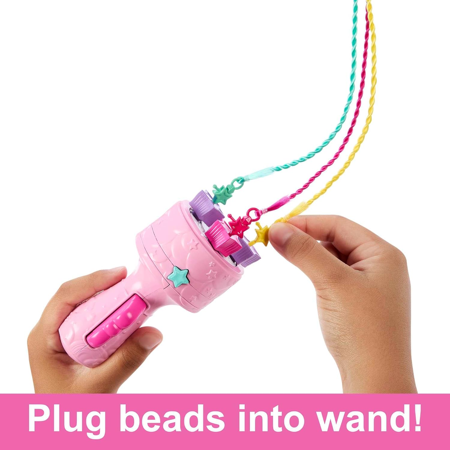 Barbie Twist 'n Style Doll - Fantasy Hair with Rainbow Extensions & Styling Tool 3