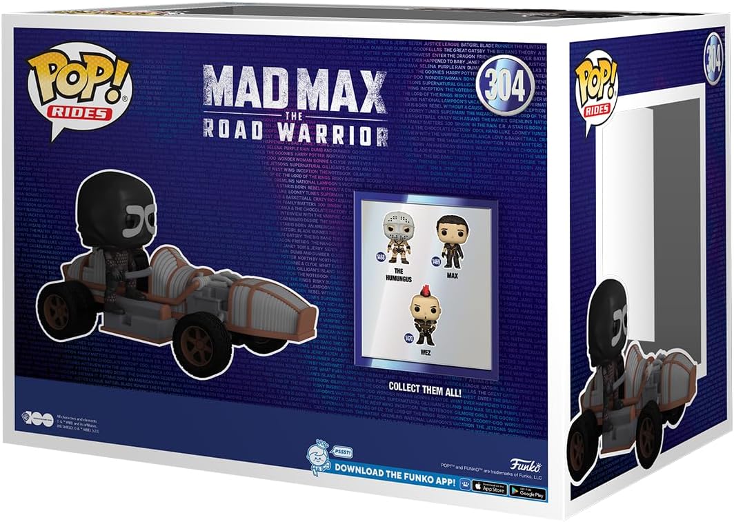 Funko Pop! Rides Mad Max: The Road Warrior - Lone Wolf Vinyl Figure (72622)