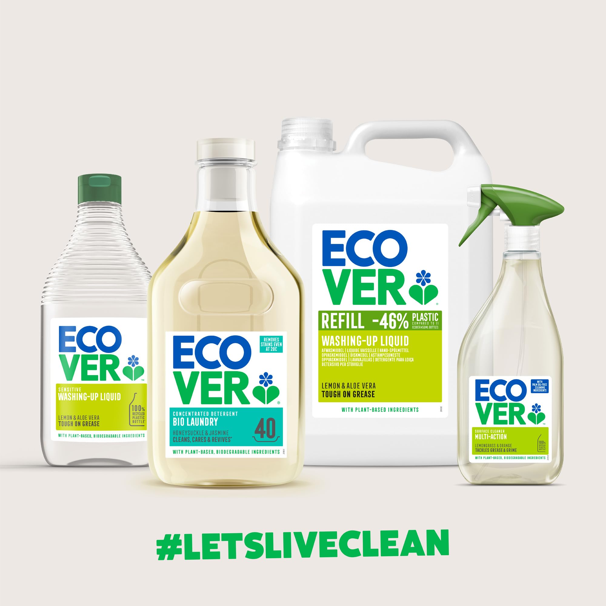 Ecover Stain Remover Liquid - Tackles Food, Dirt & Grass Stains | 200ml 3