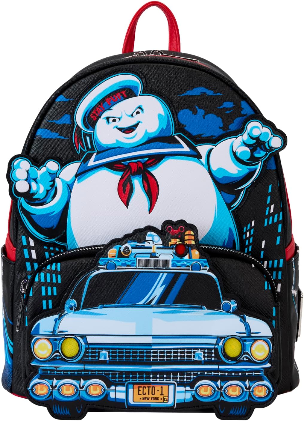 Loungefly Ghostbusters Stay Puft Ecto 1 Mini Backpack (GBBK0020)