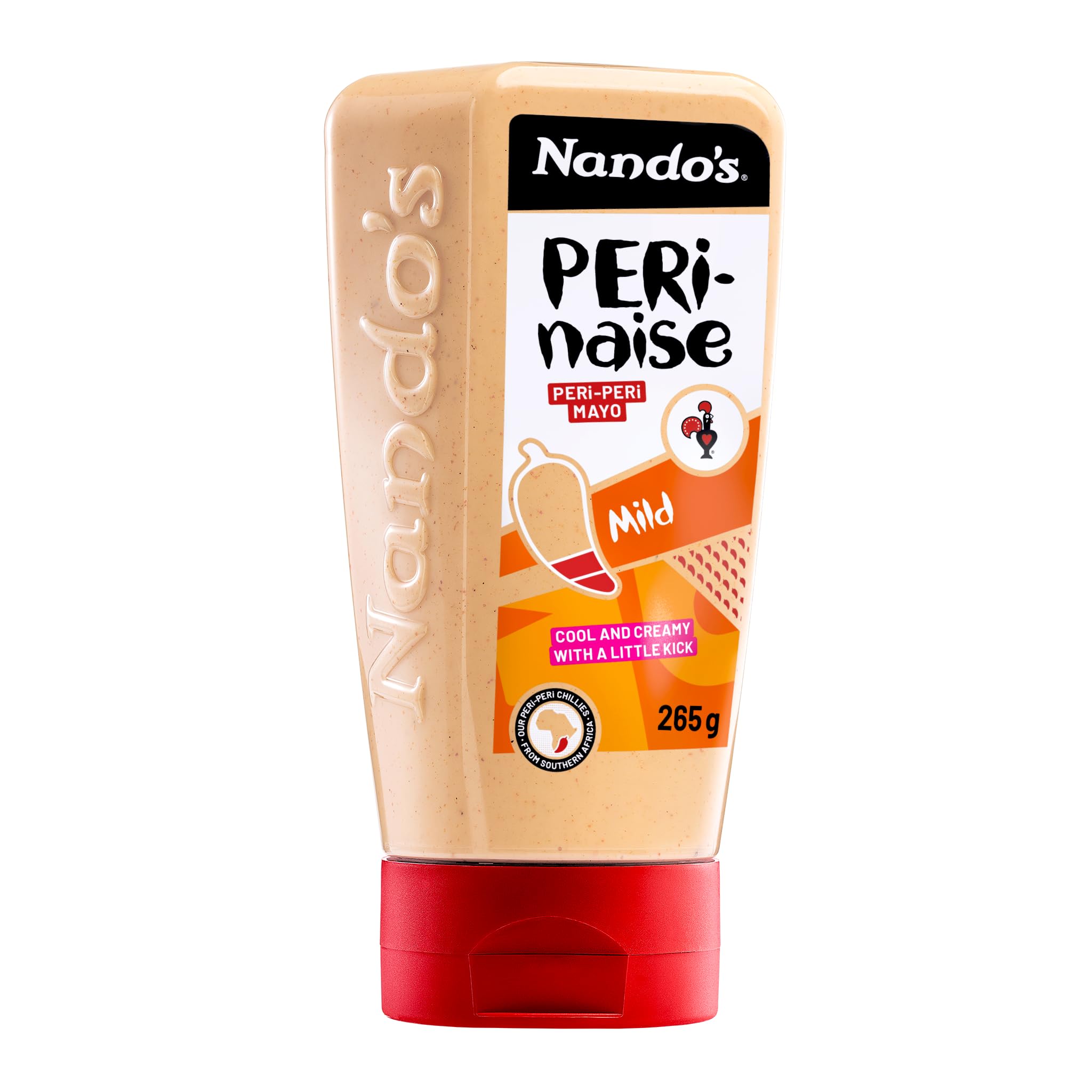 Nando's Mild PERinaise Mayonnaise - Creamy Peri-Peri Sauce | 265g Squeezy Bottle 1
