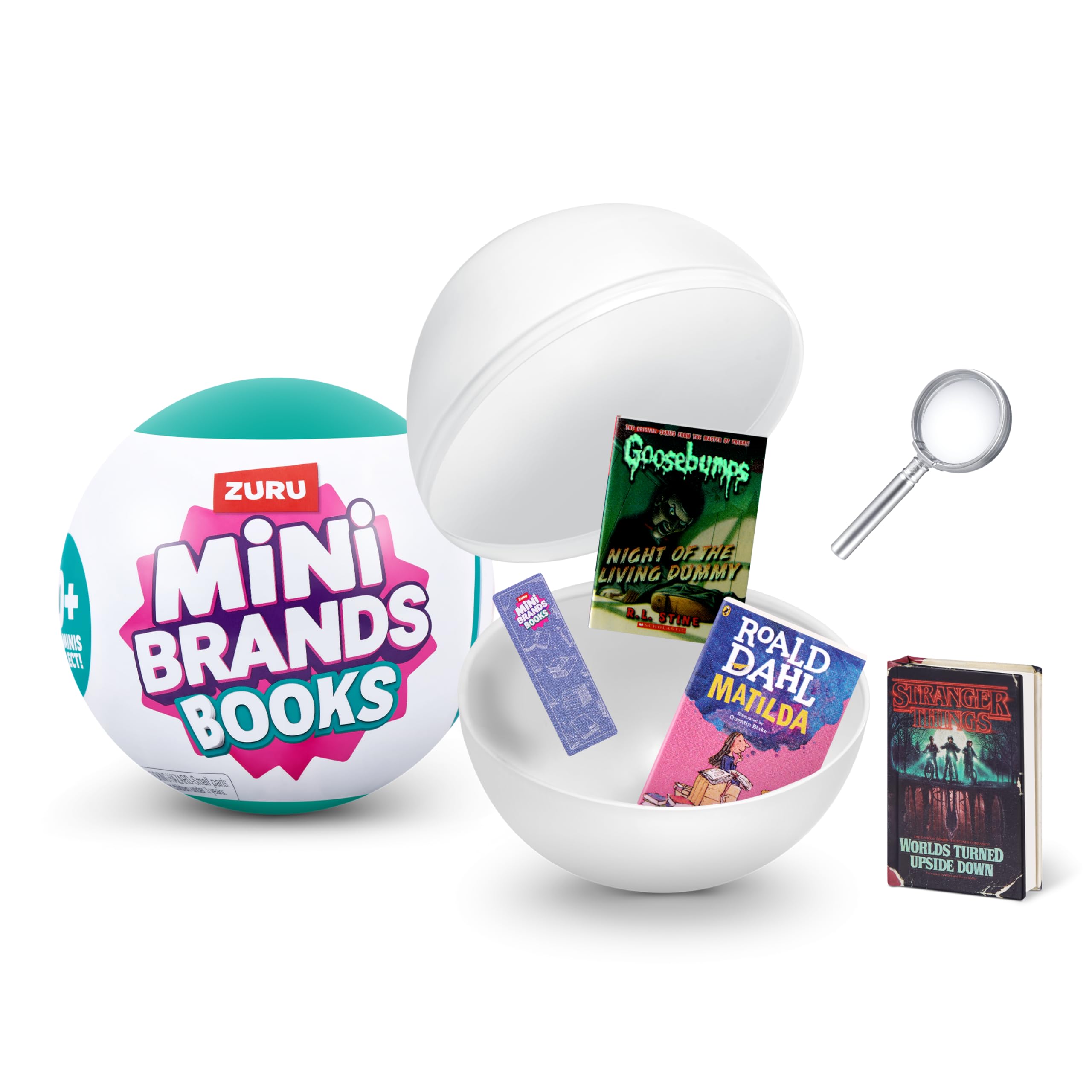 Mini Brands Books Series 1 - Collectible Miniature Books | Single Capsule | Ages 3+