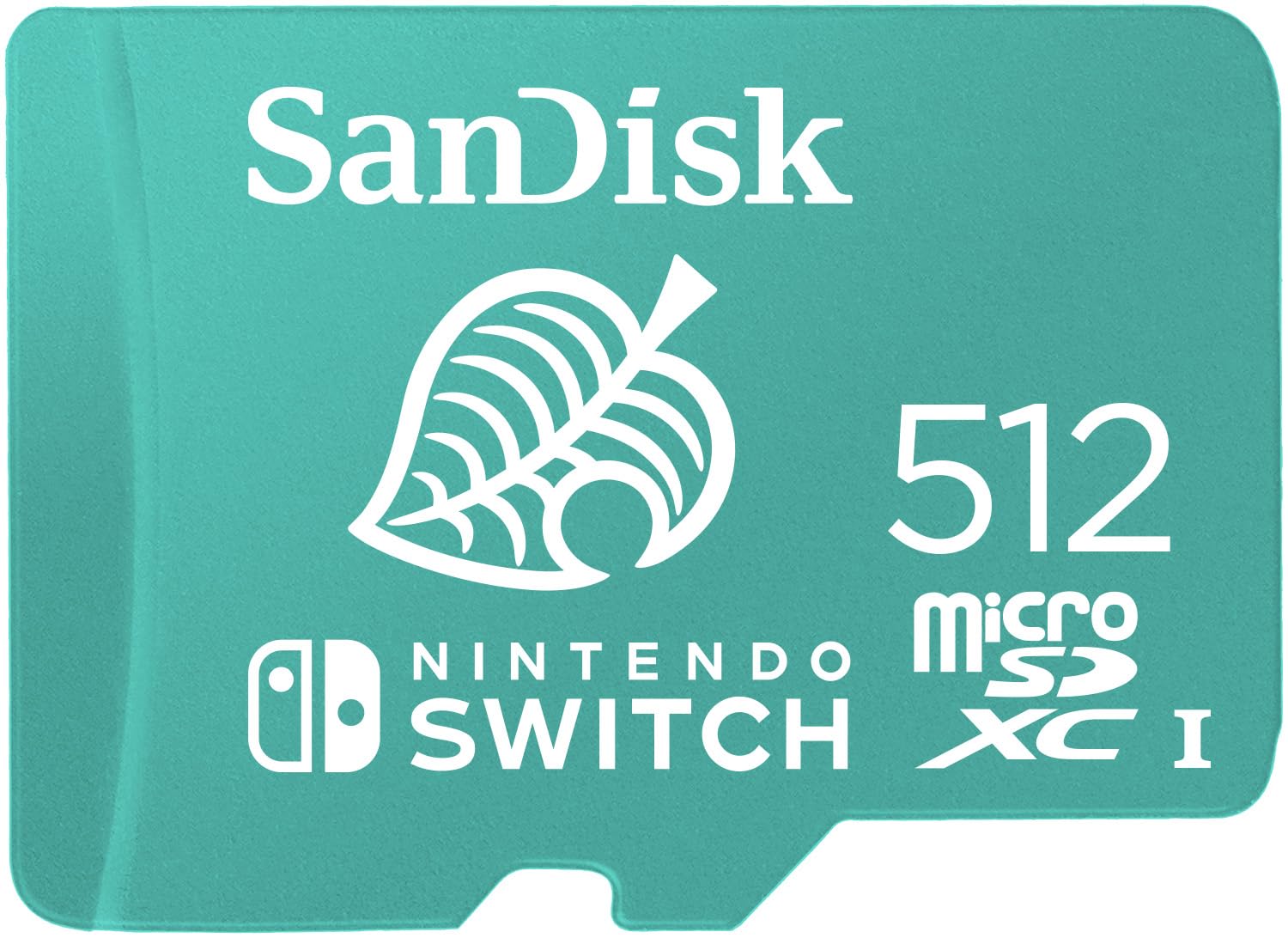 SanDisk 512GB microSDXC UHS-I Card for Nintendo Switch - Green