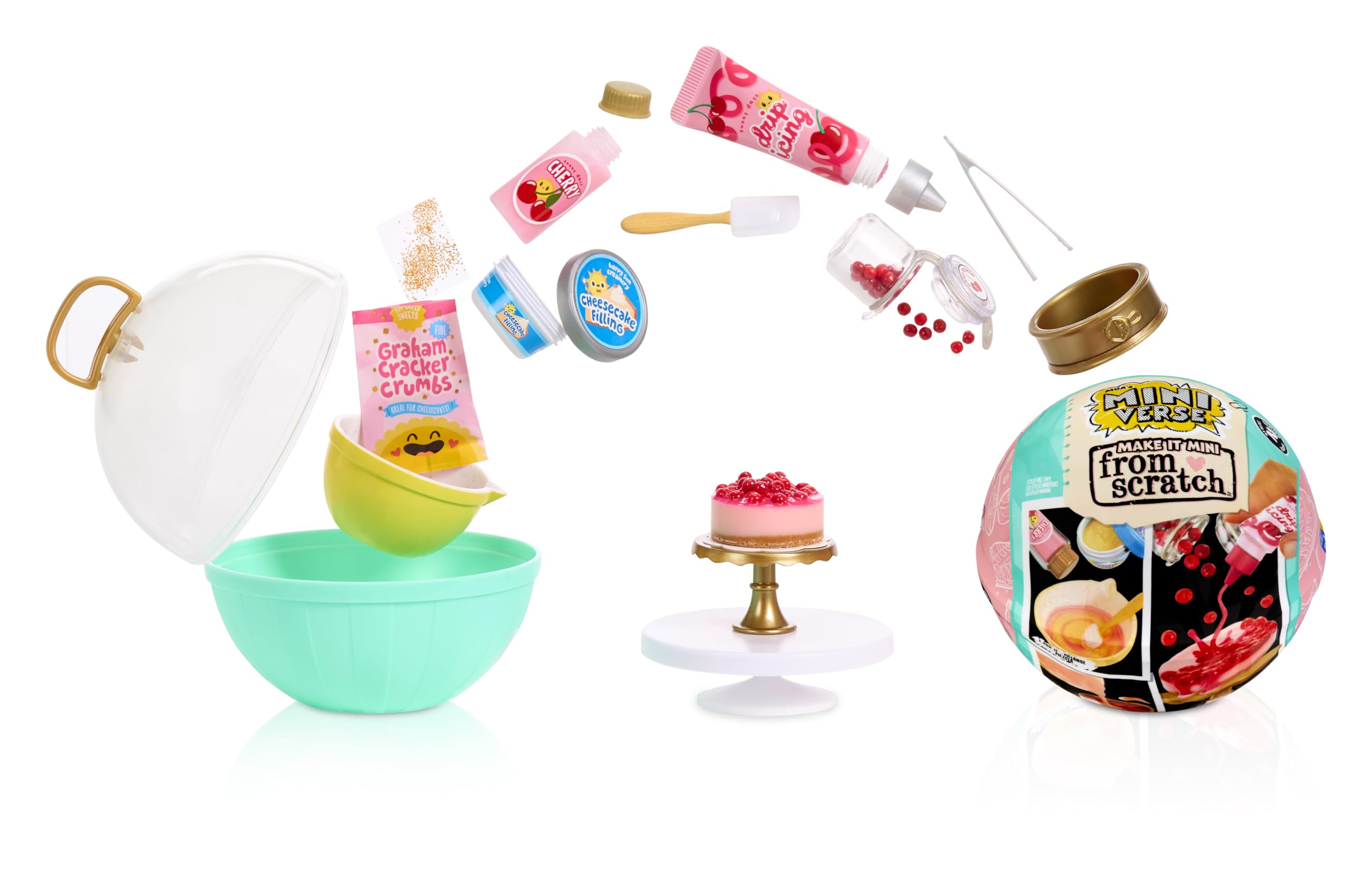 MGA's Miniverse Make It Mini From Scratch Series 2 Mini Collectibles | DIY Modeling Crafts | Ages 3+ 1
