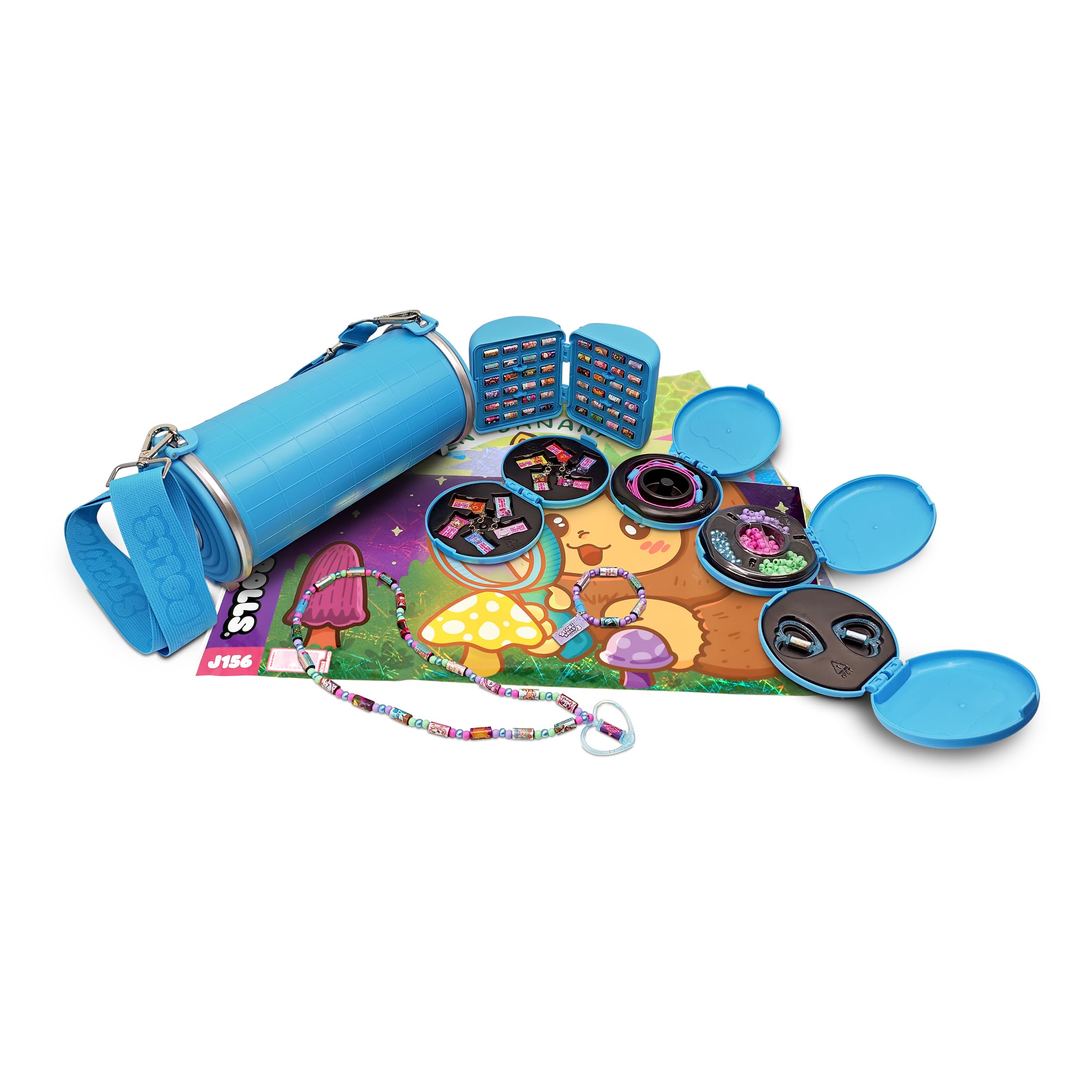 STICKI ROLLS Sticki Rolluxe S3 - Handbag Carry Case & Jewellery Craft Kit | Ages 5+