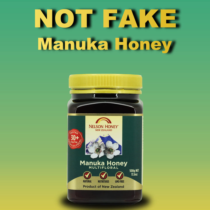Nelson Honey Classic 30+mg Methylglyoxal Manuka Honey 500g