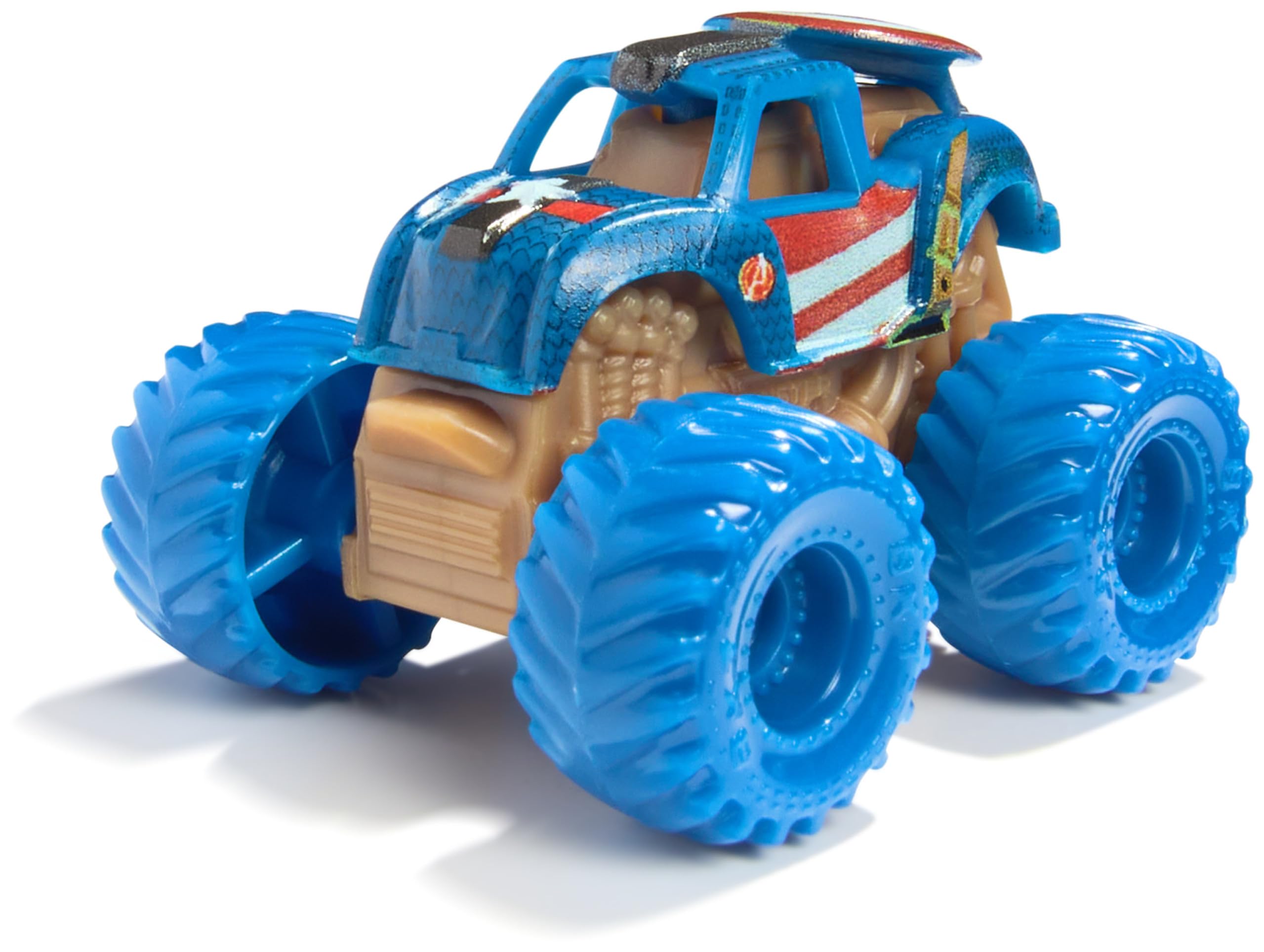 Monster Jam Marvel Mini 5-Pack with Mystery Collectible Truck - Ages 3+ 2