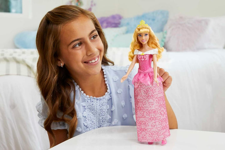 Disney Princess Aurora Sleeping Beauty Posable Fashion Doll with Sparkling Outfit
