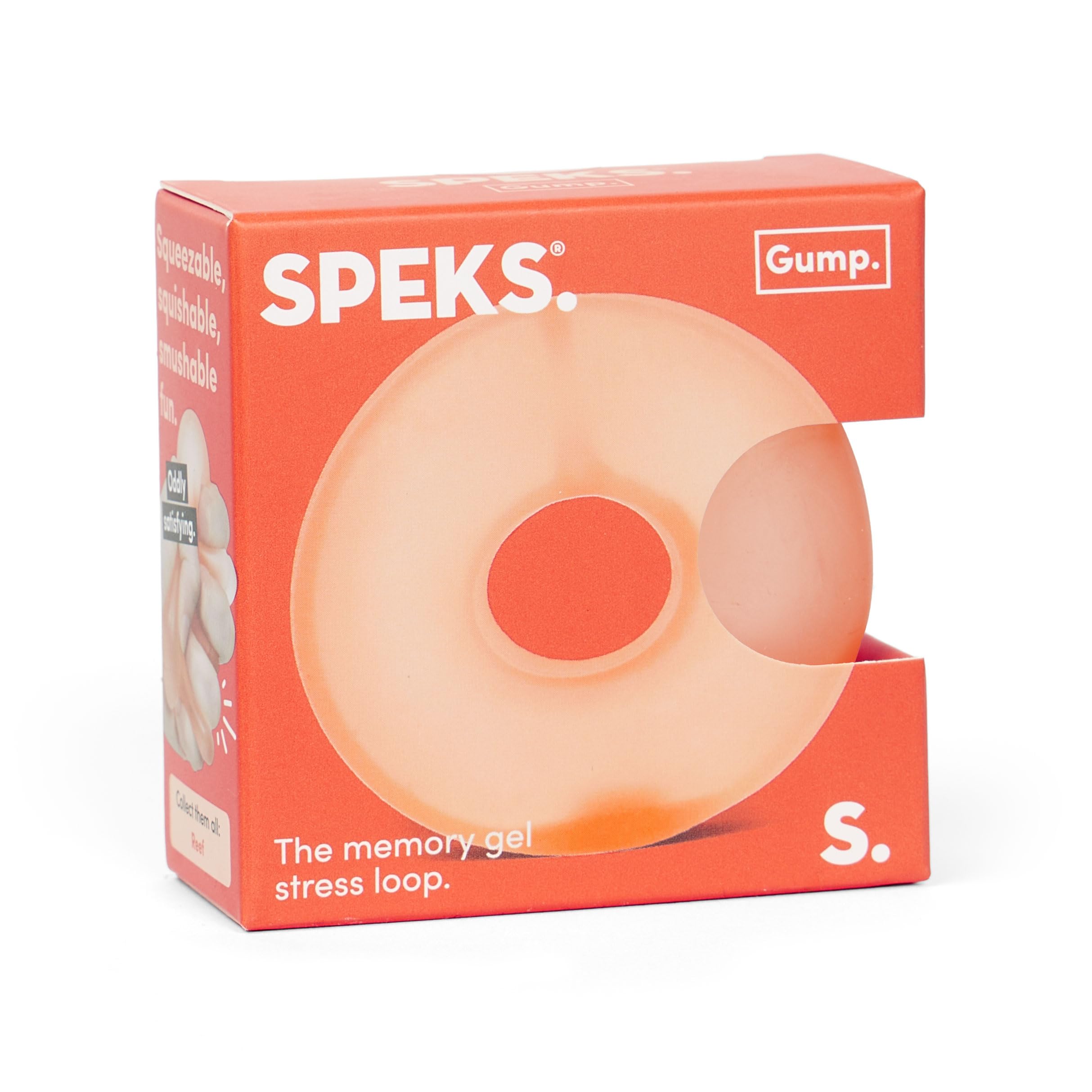 Speks Gump Loop - Ultra Soft Squeezable Fidget Toy for Stress Relief
