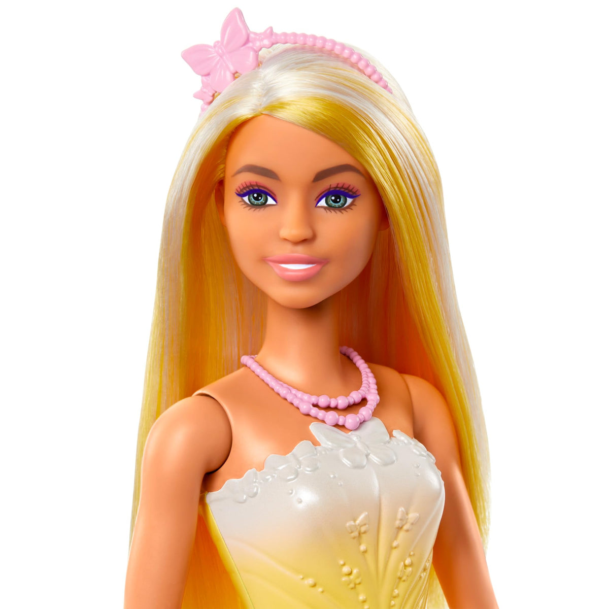 Barbie Royal Doll - Highlighted Fantasy Hair, Butterfly Skirt & Accessories