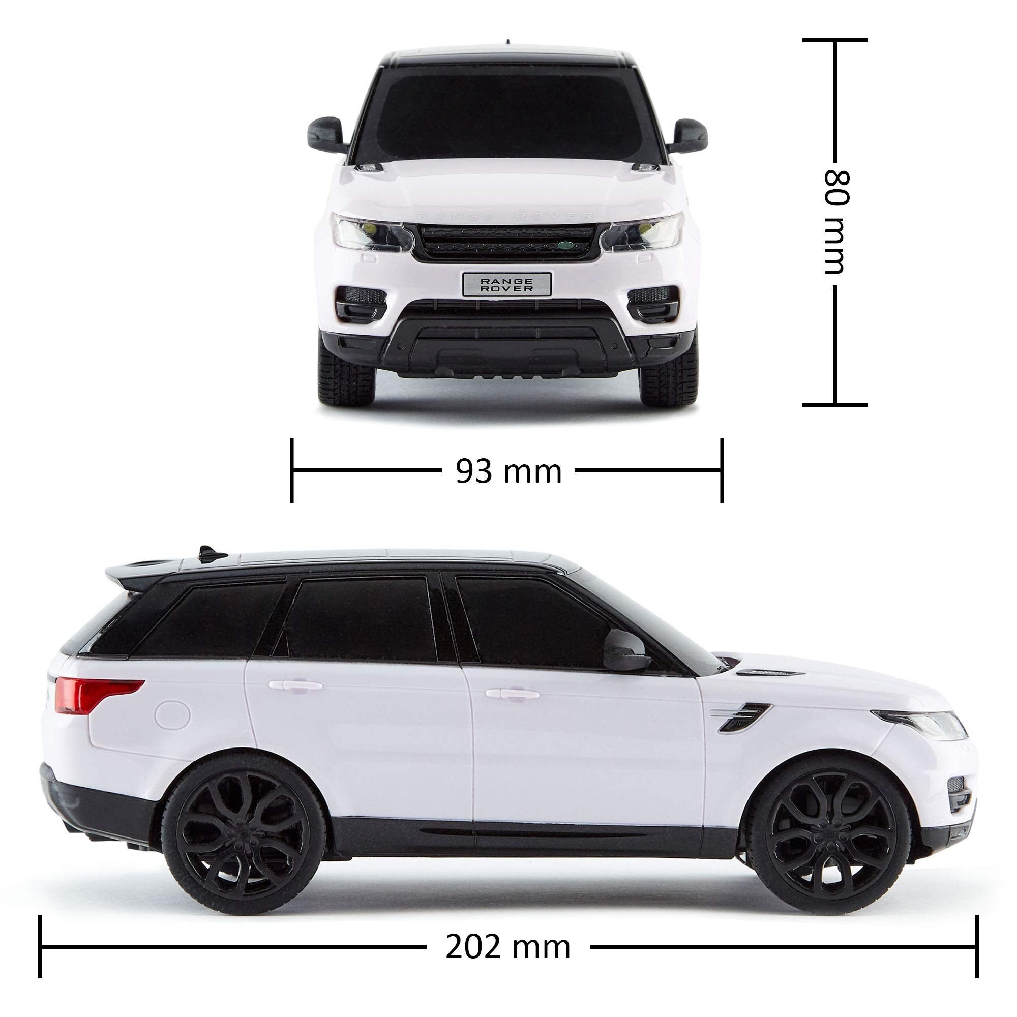 CMJ RC Cars Range Rover Sport 1:24 Scale RC Car with LED Headlights | 2.4Ghz Multi-Car Racing