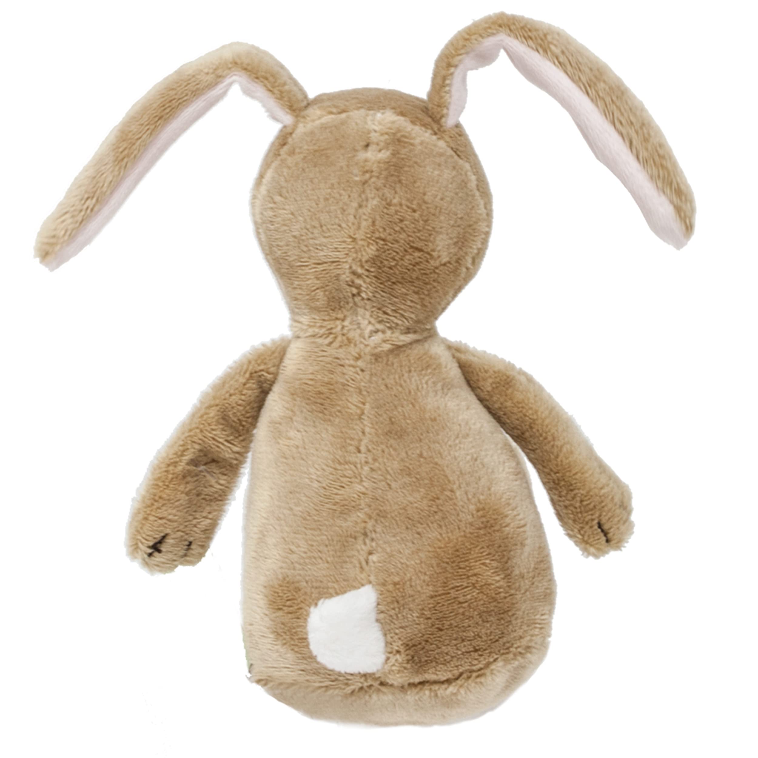 Rainbow Designs Little Nutbrown Hare Rattle Toy - Soft Plush Baby Rattle for Newborns | Ages 1 Month+ 2