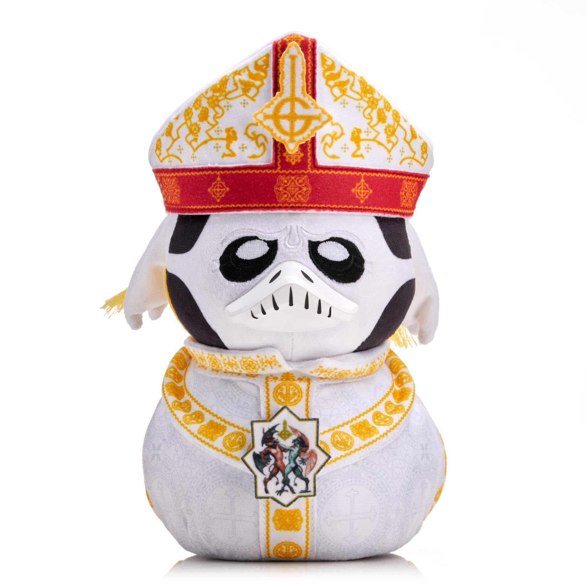 TUBBZ Ghost Papa Nihil Cosplaying Rubber Duck Soft Plush Collectible Toy | 9 Inches Tall