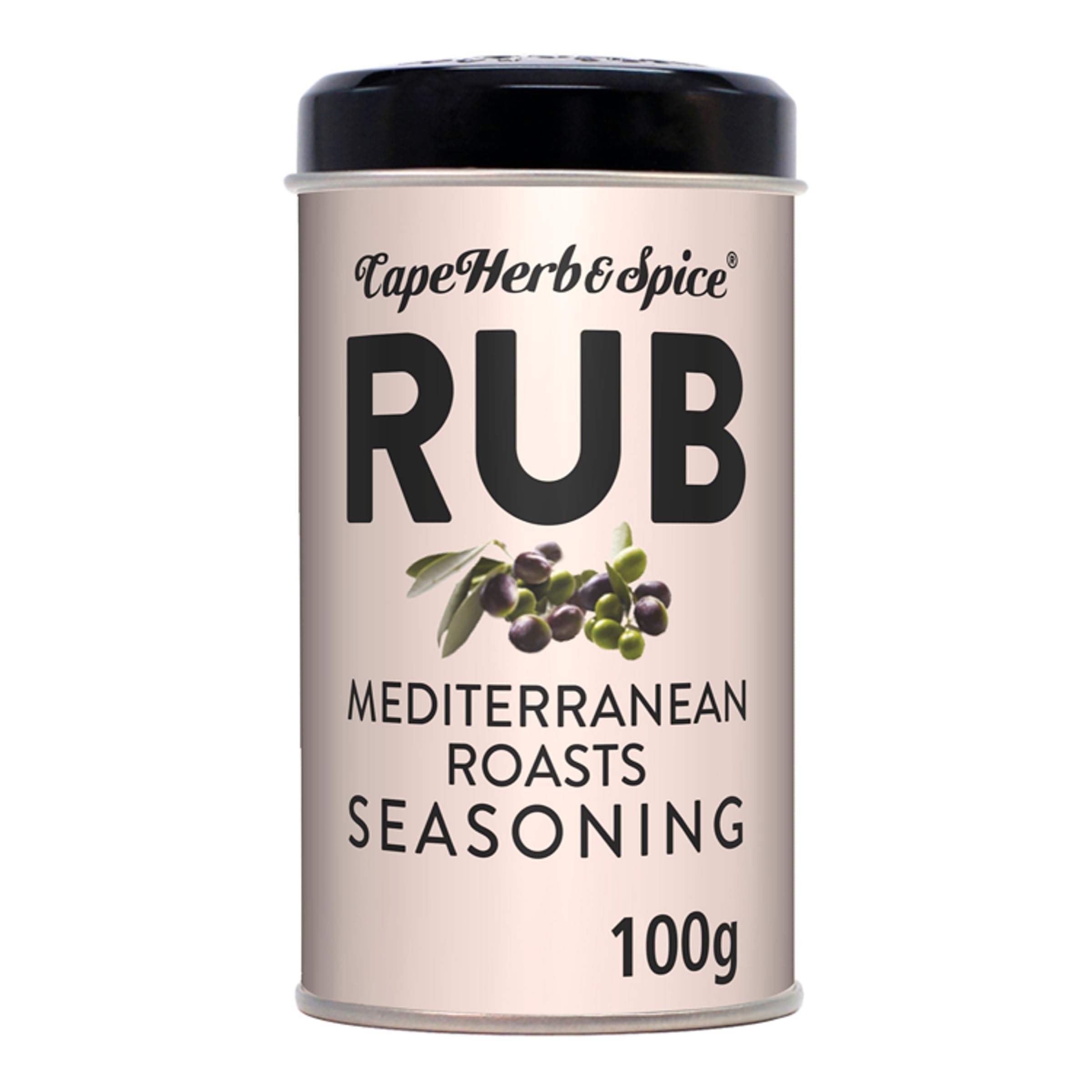 Cape Herb & Spice Mediterranean Roasts Seasoning Rub for Grilling & Roasting | 100g Tin 1