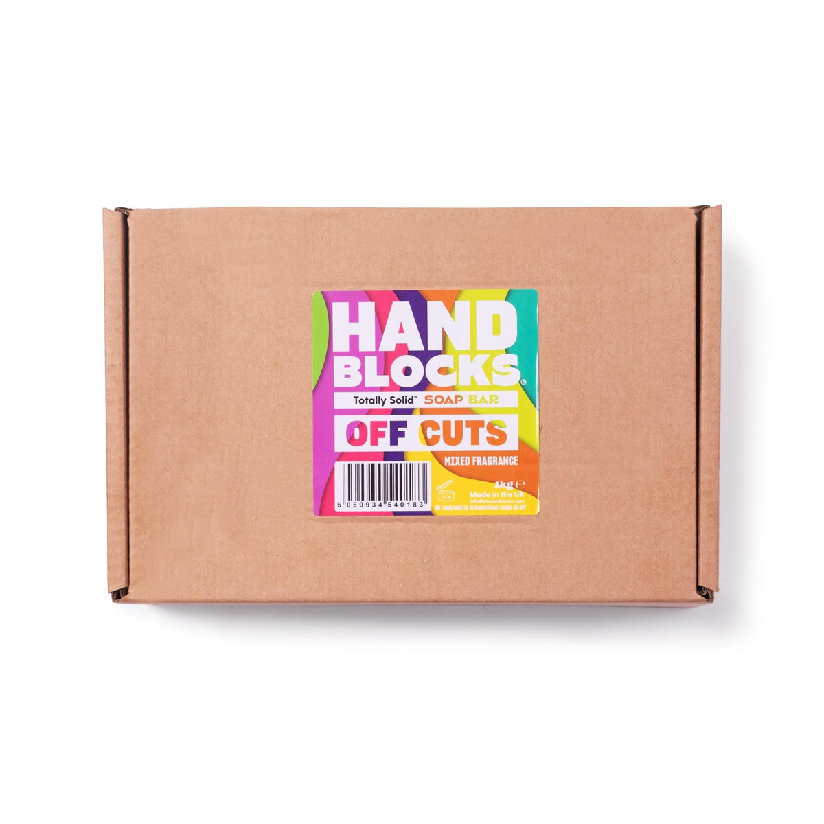 Shower Blocks Hand Soap Bar Offcuts - 1 kg Mixed Scent Natural Soap