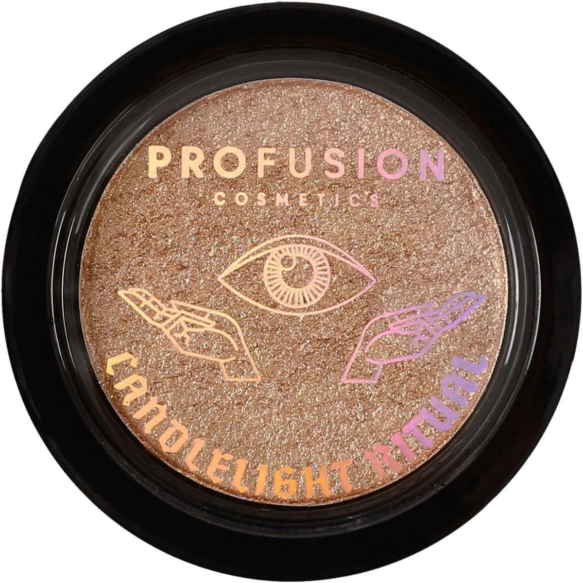 Profusion Cosmetics Rituals Frosted Highlighter - Ultra Reflective Glow, Cream-to-Powder Formula, 3g