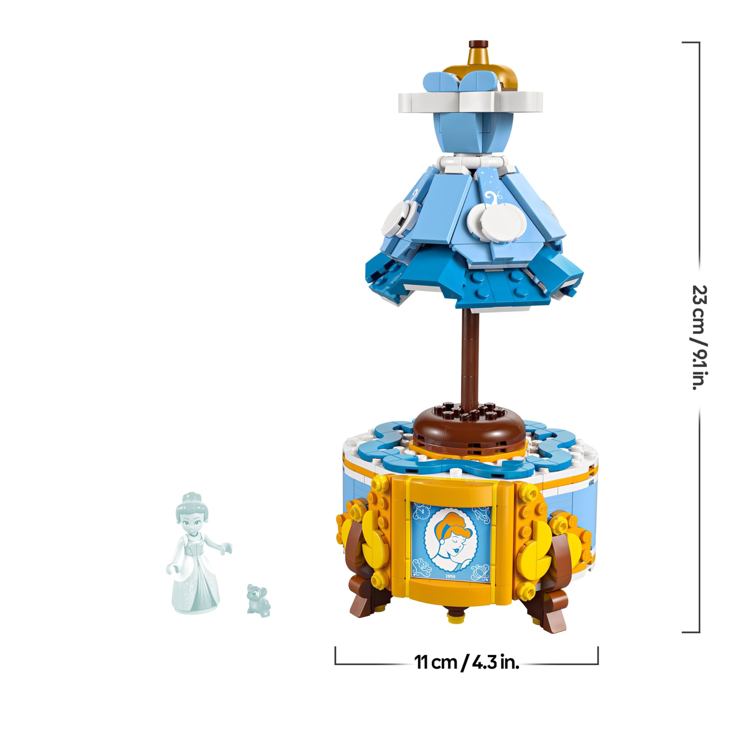 LEGO Disney Princess Cinderella's Dress 43266 Building Set | Ages 9+ | Multicolor 8
