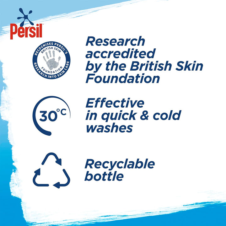 Persil - Non Bio Laundry Washing Liquid Detergent (1.43 kg)