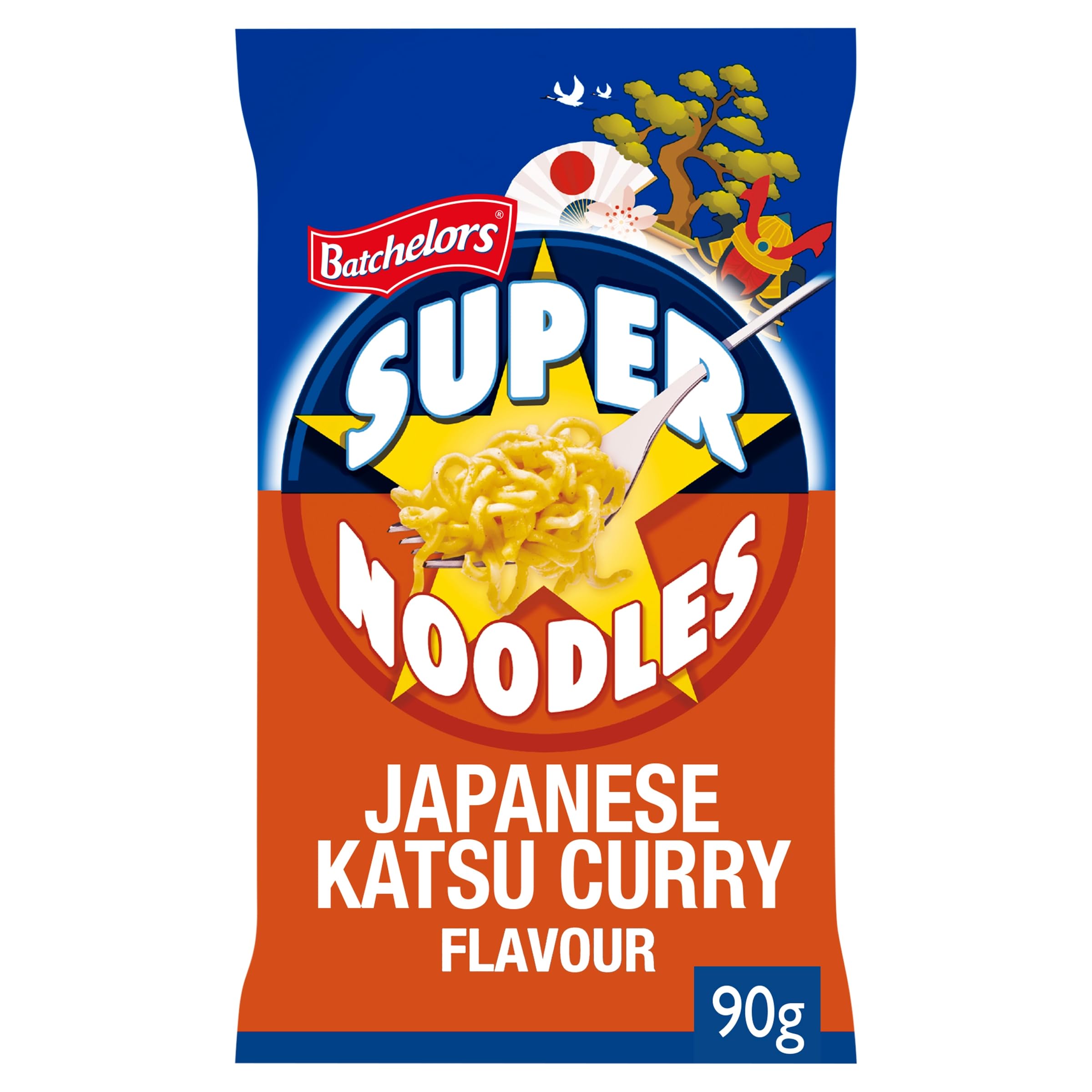 Batchelors Super Noodles - Japanese Katsu Curry Flavour Instant Snack Pot | 90g