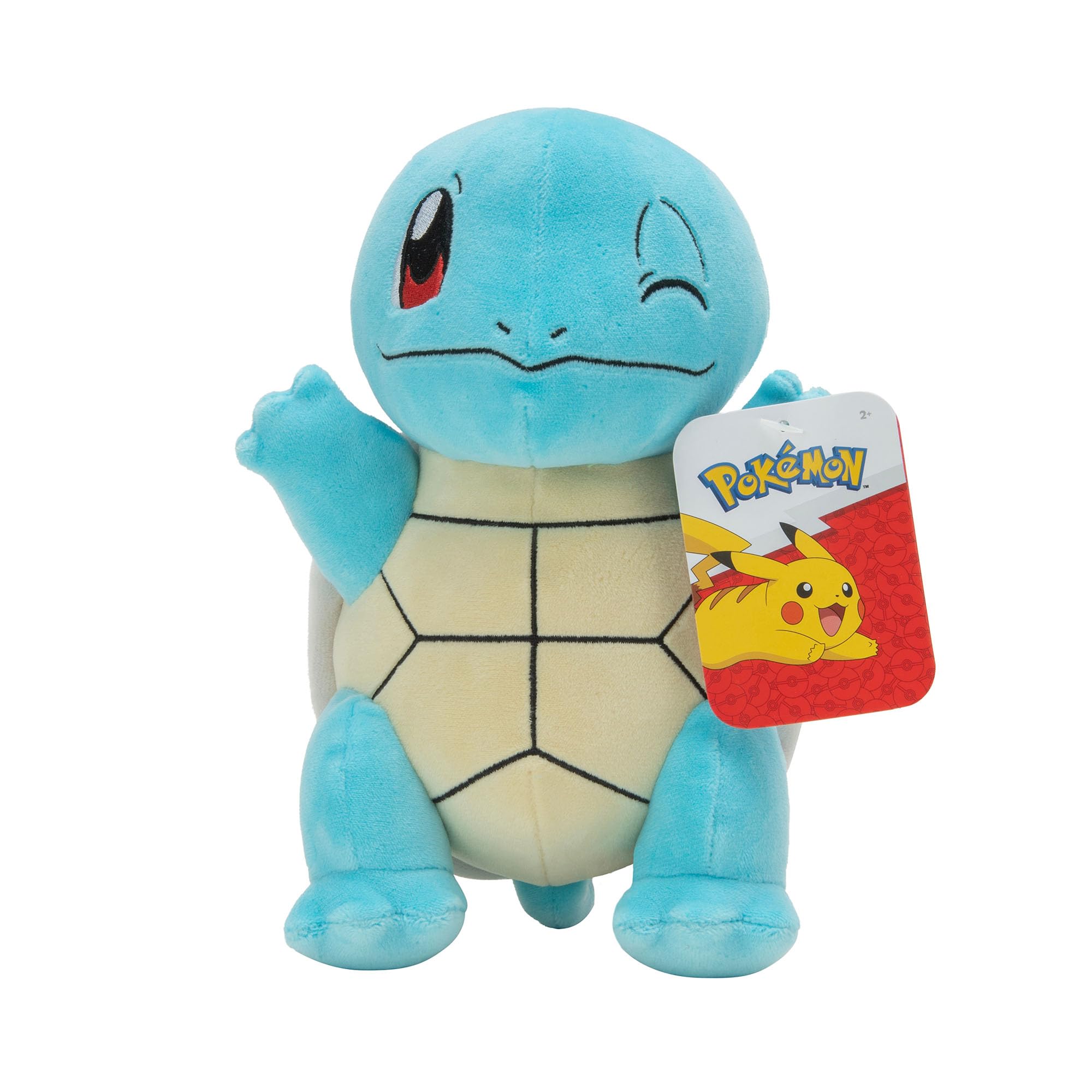 Pokémon Squirtle 8-inch Plush Toy - Officially Licensed Merchandise 1