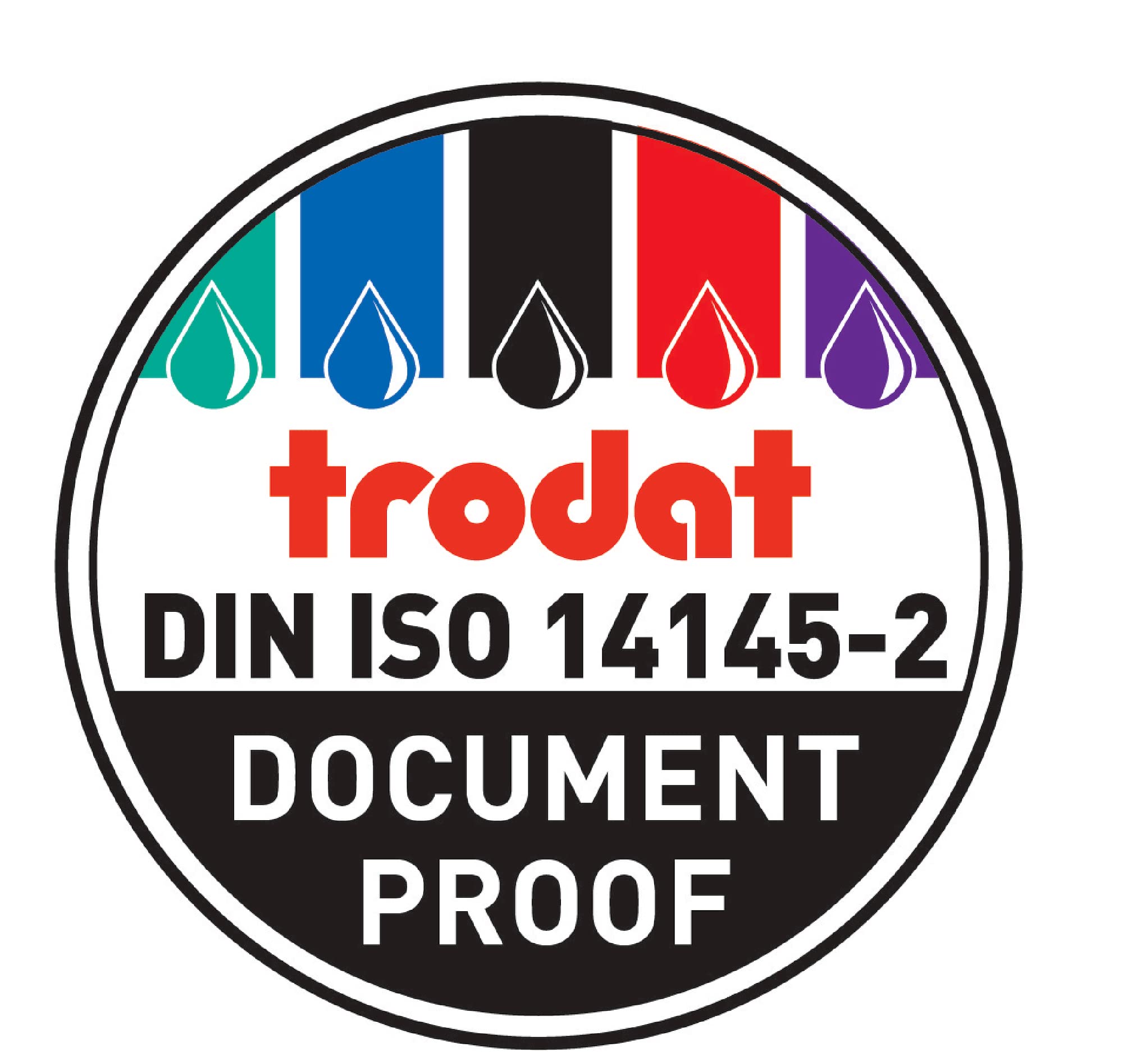 Trodat Replacement Ink Pads - Model 6/4910 | Black Ink | Pack of 2 4