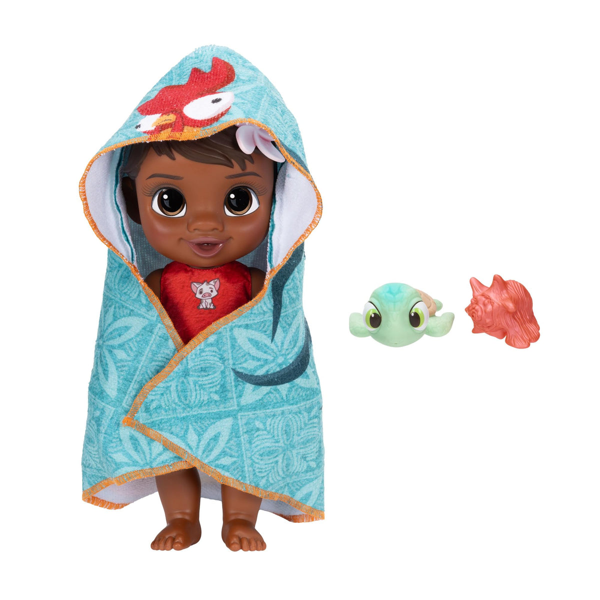 Disney Princess Bath Time Moana 30cm Doll - Colour-Changing Accessory, 3+ Years