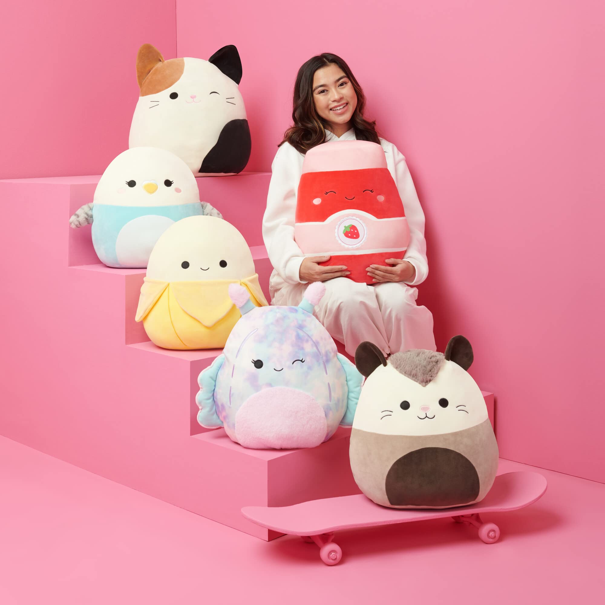 Squishmallows 14-Inch Stitch with Watermelon Plush - Disney Lilo and Stitch Licensed 4