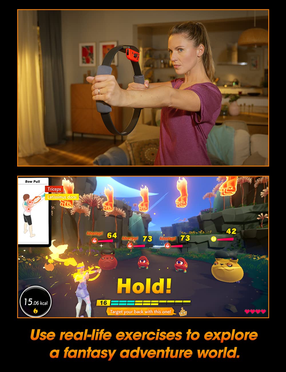 Ring Fit Adventure usb2.0 (Nintendo Switch) for Gaming Consoles