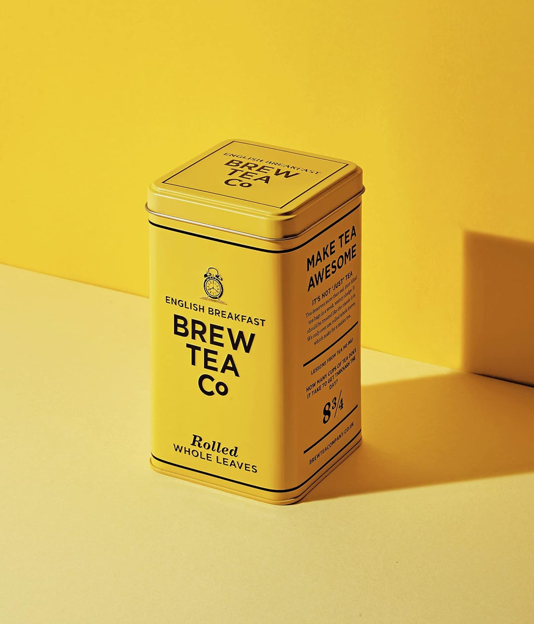 Brew Tea Co - English Breakfast Tea in Classic Tin - Strong & Malty - 150g Loose