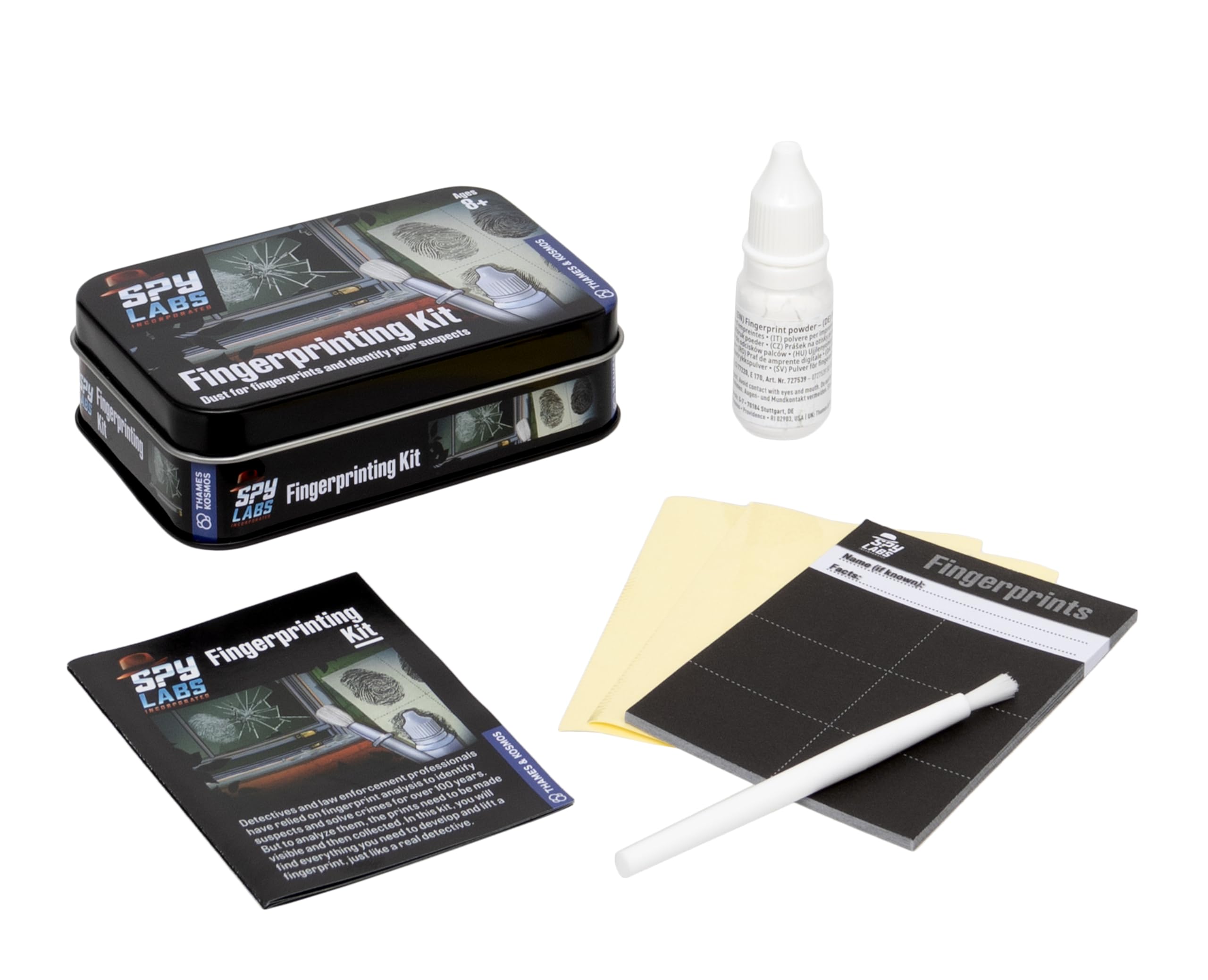 Thames & Kosmos Spy Labs Fingerprinting Kit - Forensic Science Toy for Kids 8+ 2