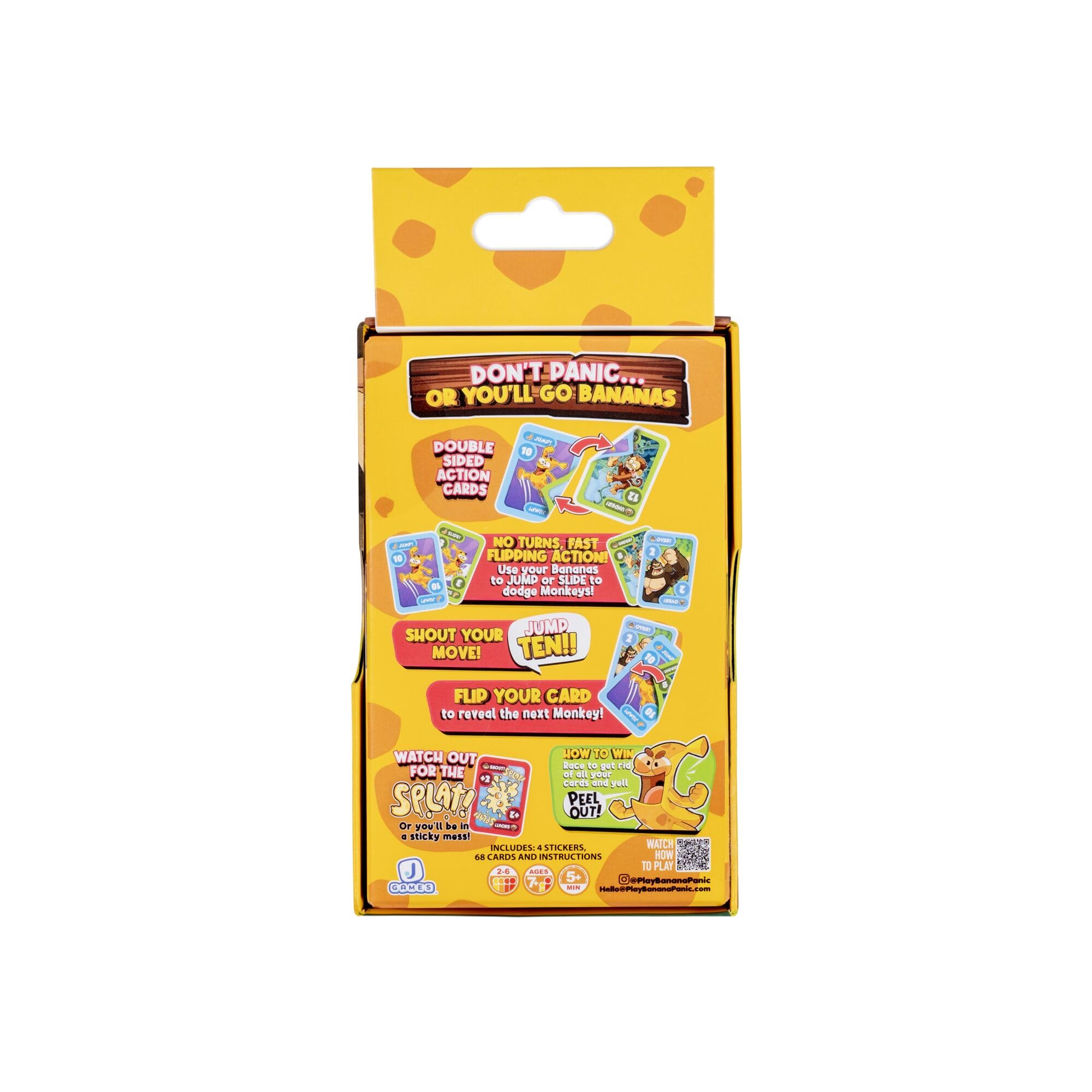 Jazwares Banana Panic Card Game - Fast-Paced Family Fun for Ages 7+ 6