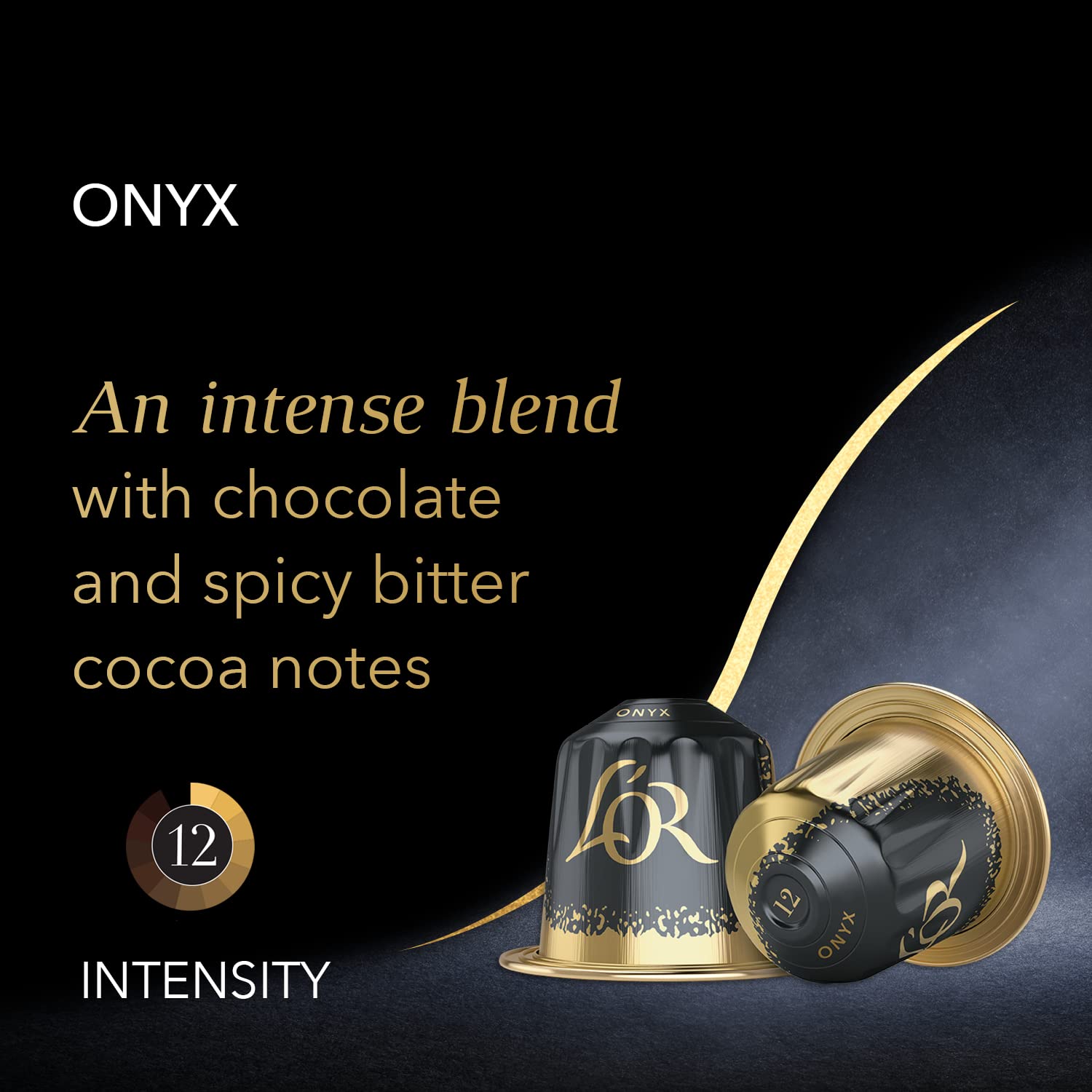 L'OR Espresso Onyx Coffee Pods x200 - Intensity 12, Recyclable Aluminum Capsules 5