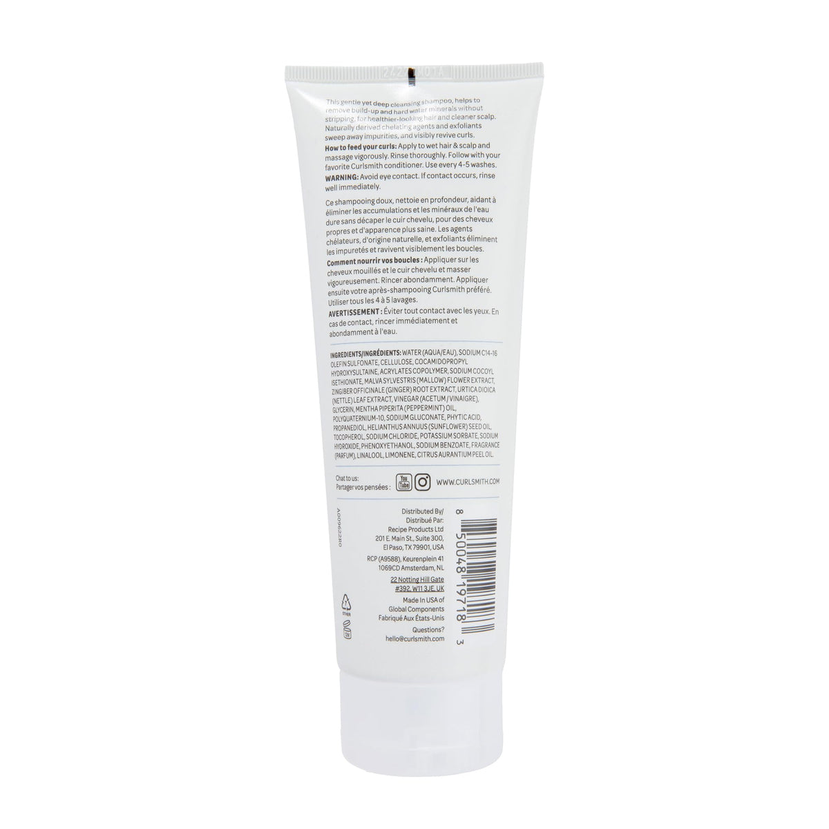 CURLSMITH Curl Reset Detox Shampoo - Removes 86% Product Build-Up | Clarifies Without Drying | 237 ml 2