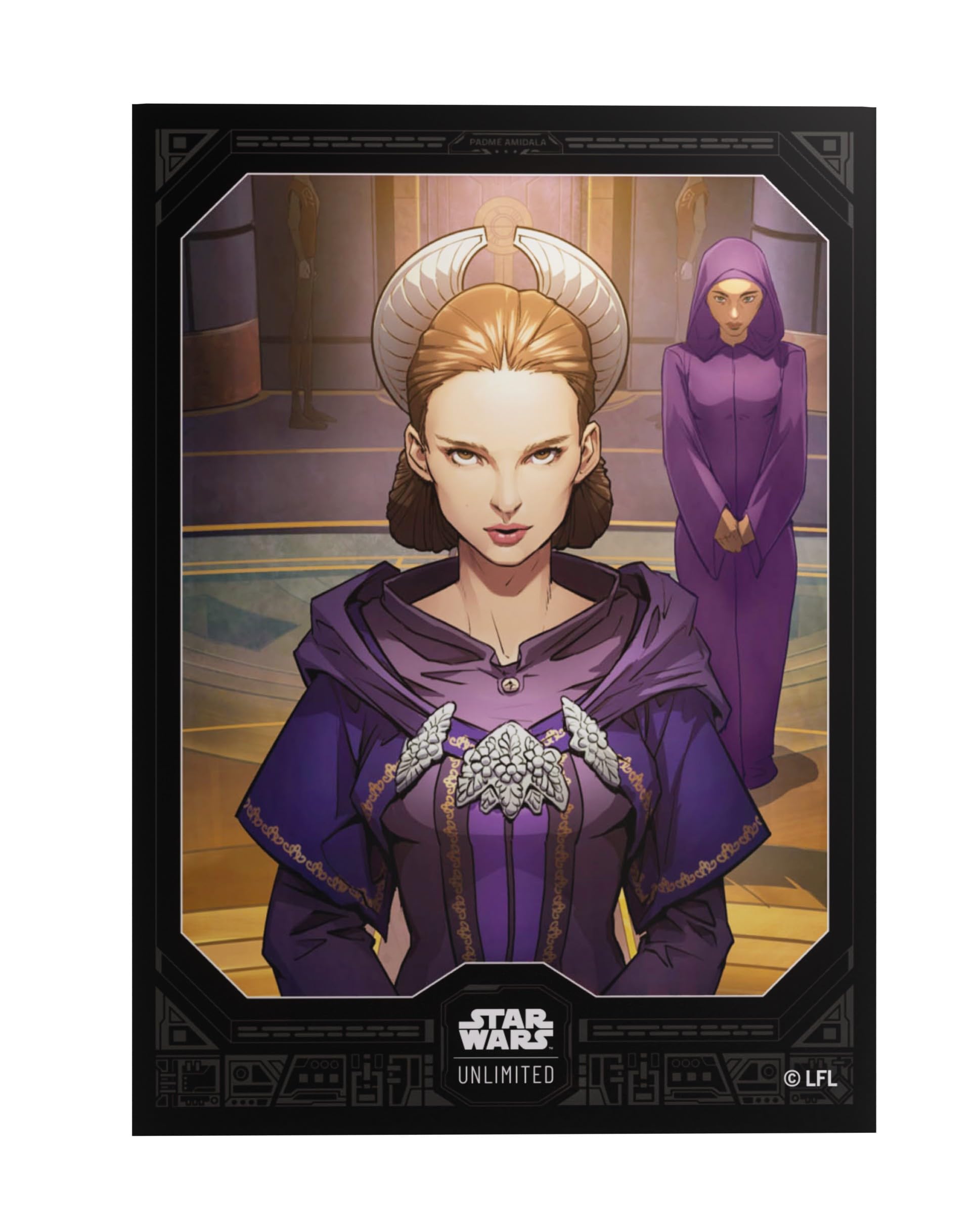 Gamegenic Star Wars: Unlimited Premium Art Sleeves - Padme Amidala | 62 Count | 66x92mm