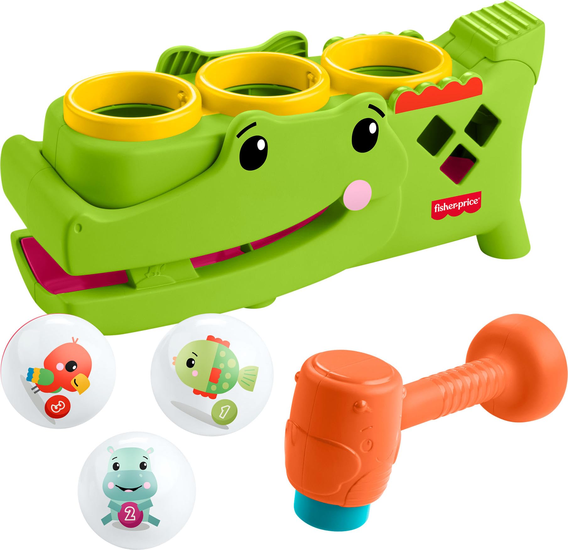 Fisher-Price Sit & Tap Rolligator Baby Toy | 9+ Months | Multicolor 1