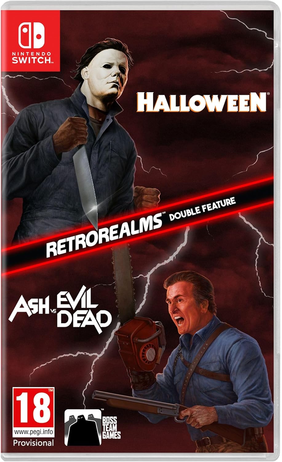 RetroRealms: Halloween & Ash vs Evil Dead Double Pack - Nintendo Switch 1
