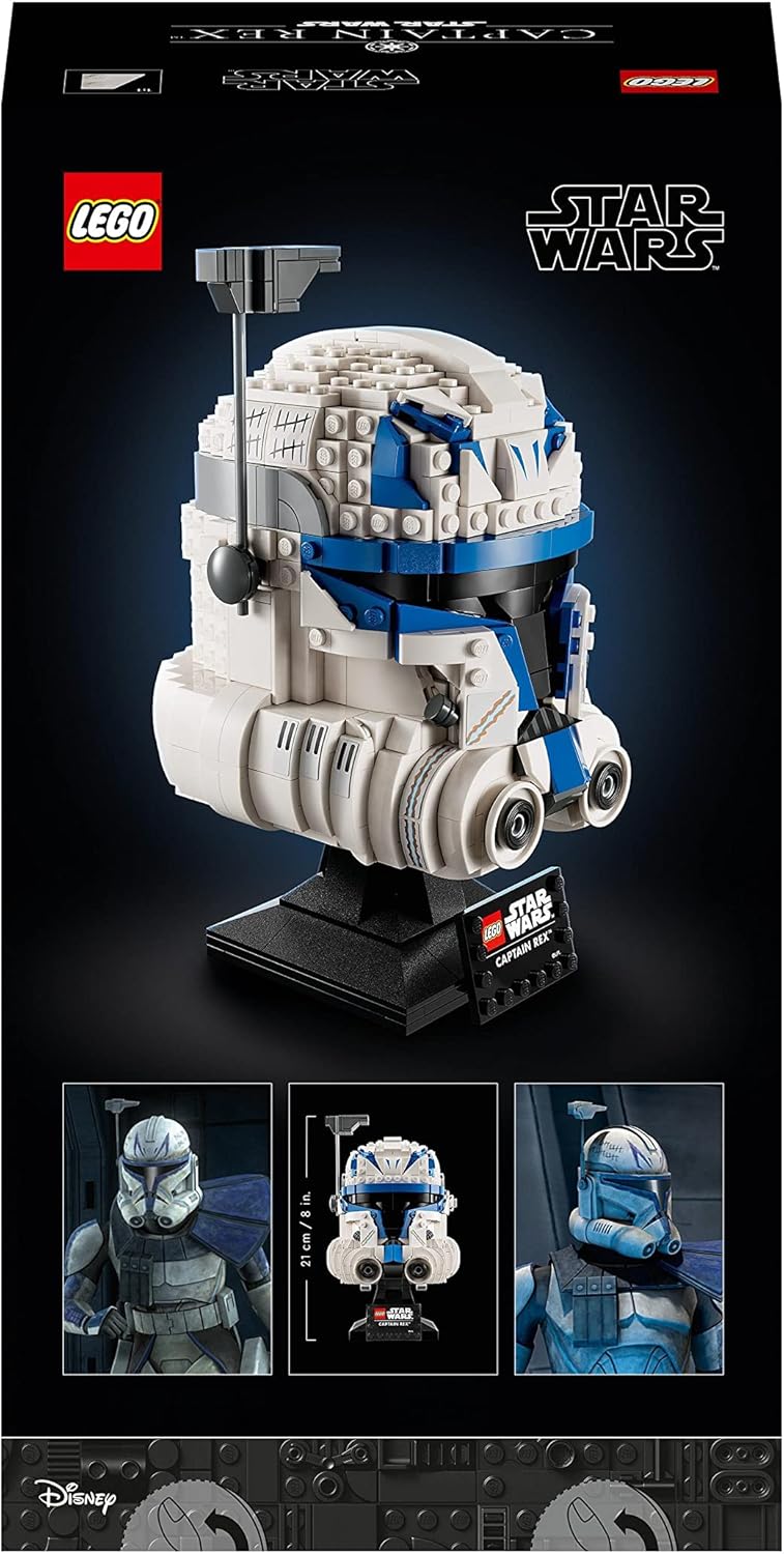 LEGO Star Wars Captain Rex Helmet 75349 - Collectible Building Set for Adults 2