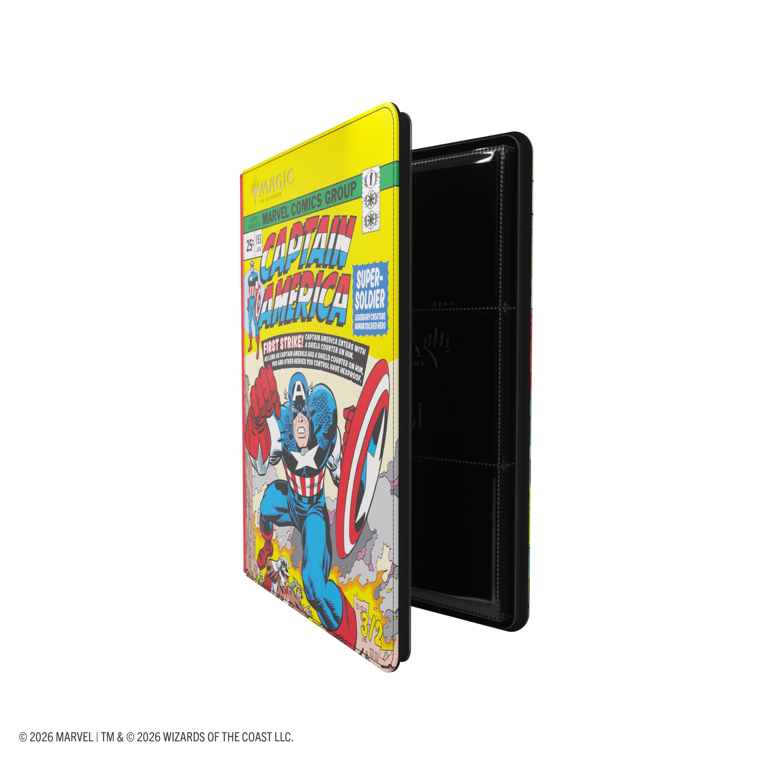 Gamegenic Marvel Super Heroes Zip-Up Album - Holds 360 Cards | Side-Loading Pockets | Licensed Marvel Design 2